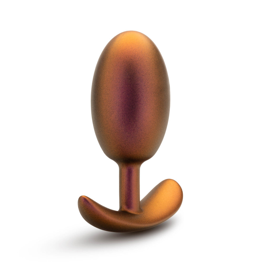 Anal Adventures Matrix By Blush® | The Neutron Plug: 4 inch Vibrating Inner Ball Butt Plug in Cosmic Copper | With Stayput™ Technology & Anchortech™ Base、mySite、bottomscart