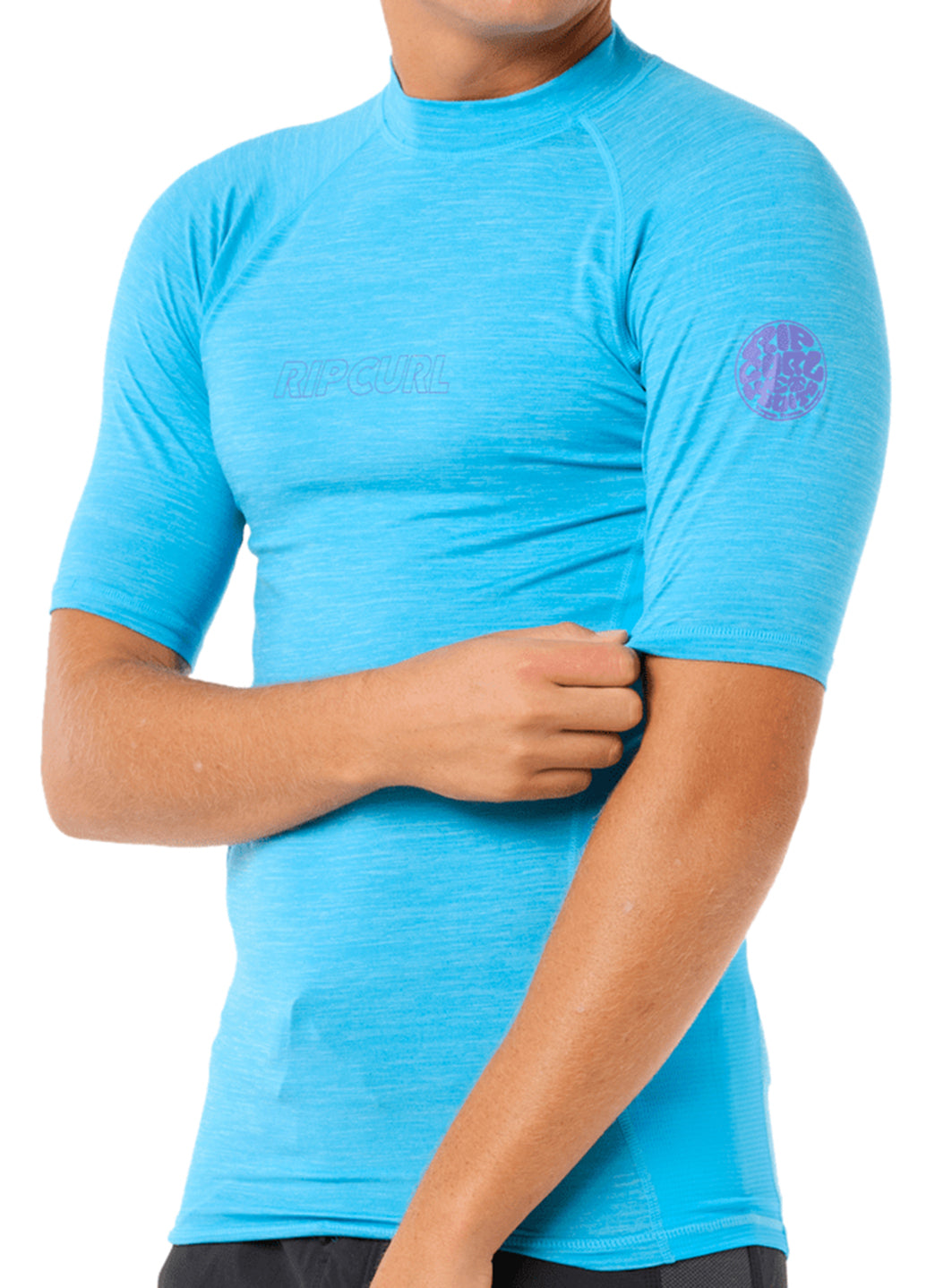 Rip Curl Men's Dawn Patrol UPF Short Sleeve Rash Guard、mySite、noshort