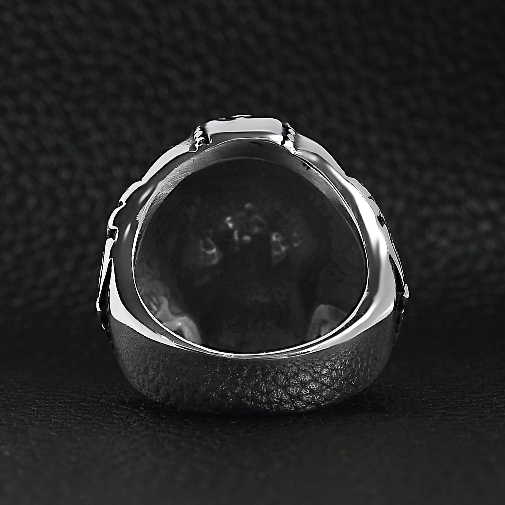 Stainless Steel Ancient Warrior Guard Skull Ring / SCR4040、mySite、dreamappss