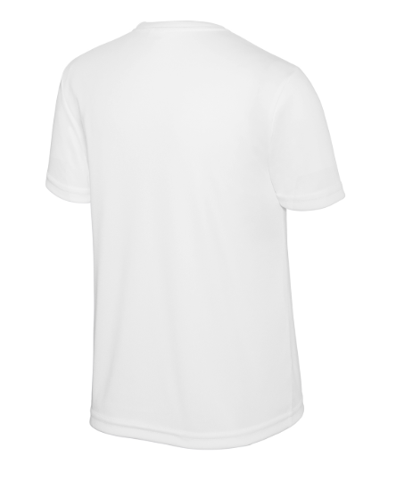 Sport-Tek PosiCharge Competitor Tee - White、mySite、noshort
