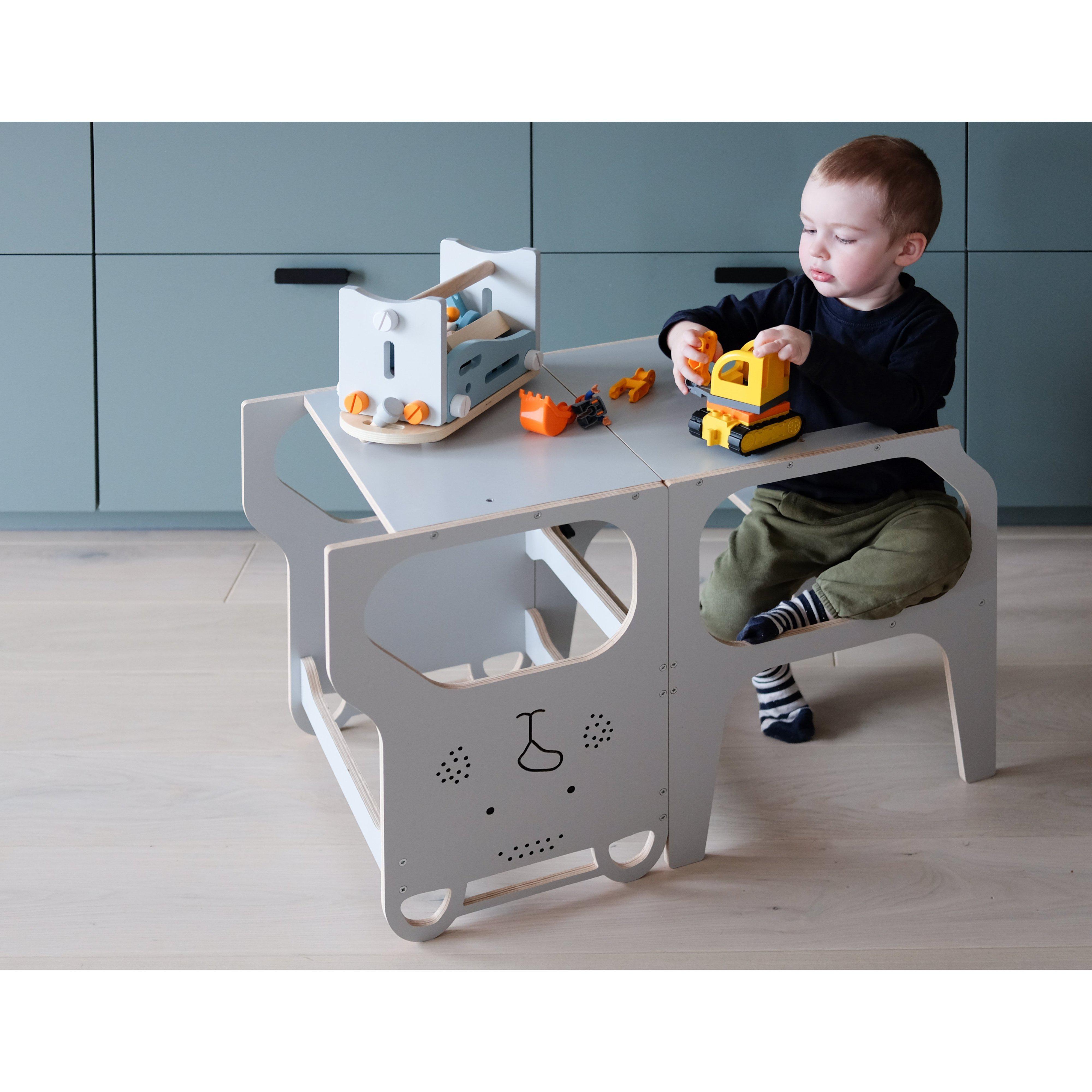 Wooden Teddy Multi-Function Kids Chair Table Learning Tower、mySite、gigharbornorthrealestate