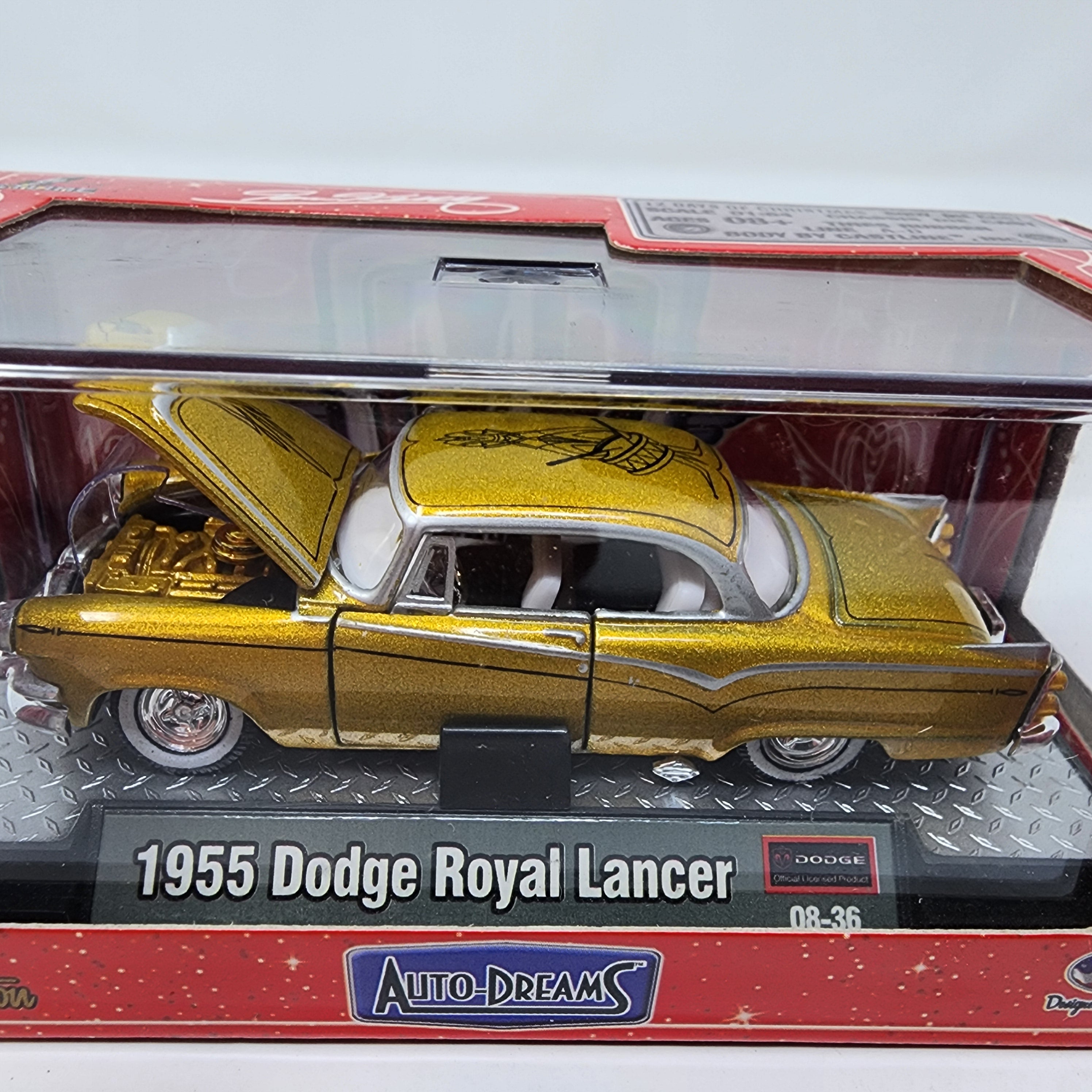 1955 Dodge Royal Lancer * GOLD * M2 Machines Auto-Dreams、mySite、hgirdovlk