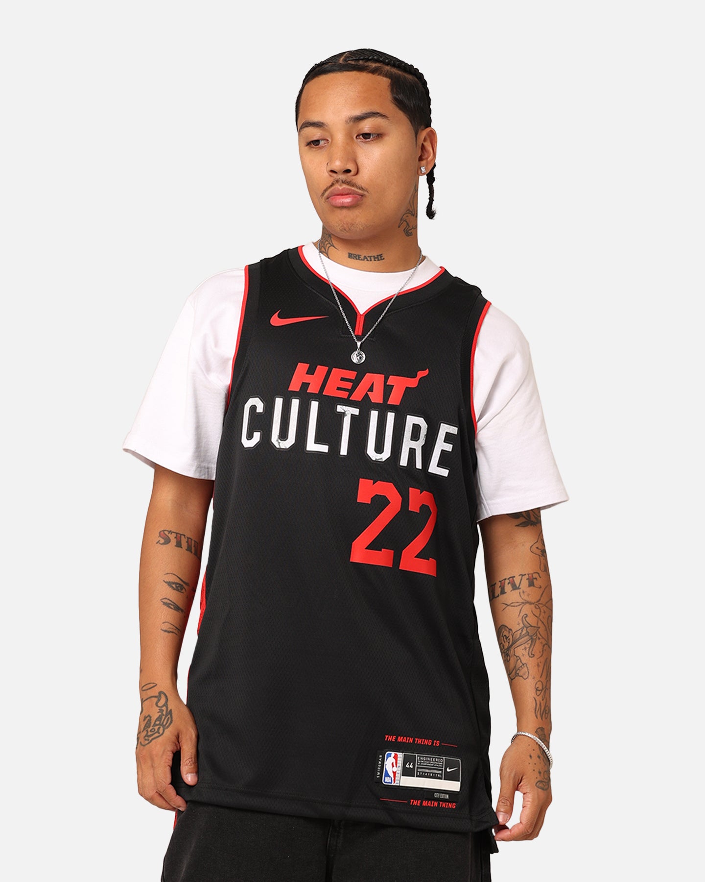 Nike Miami Heat Jimmy Butler Dri-FIT Swingman City Edition 2023/24 Jersey Black、mySite、zt4zffjzw