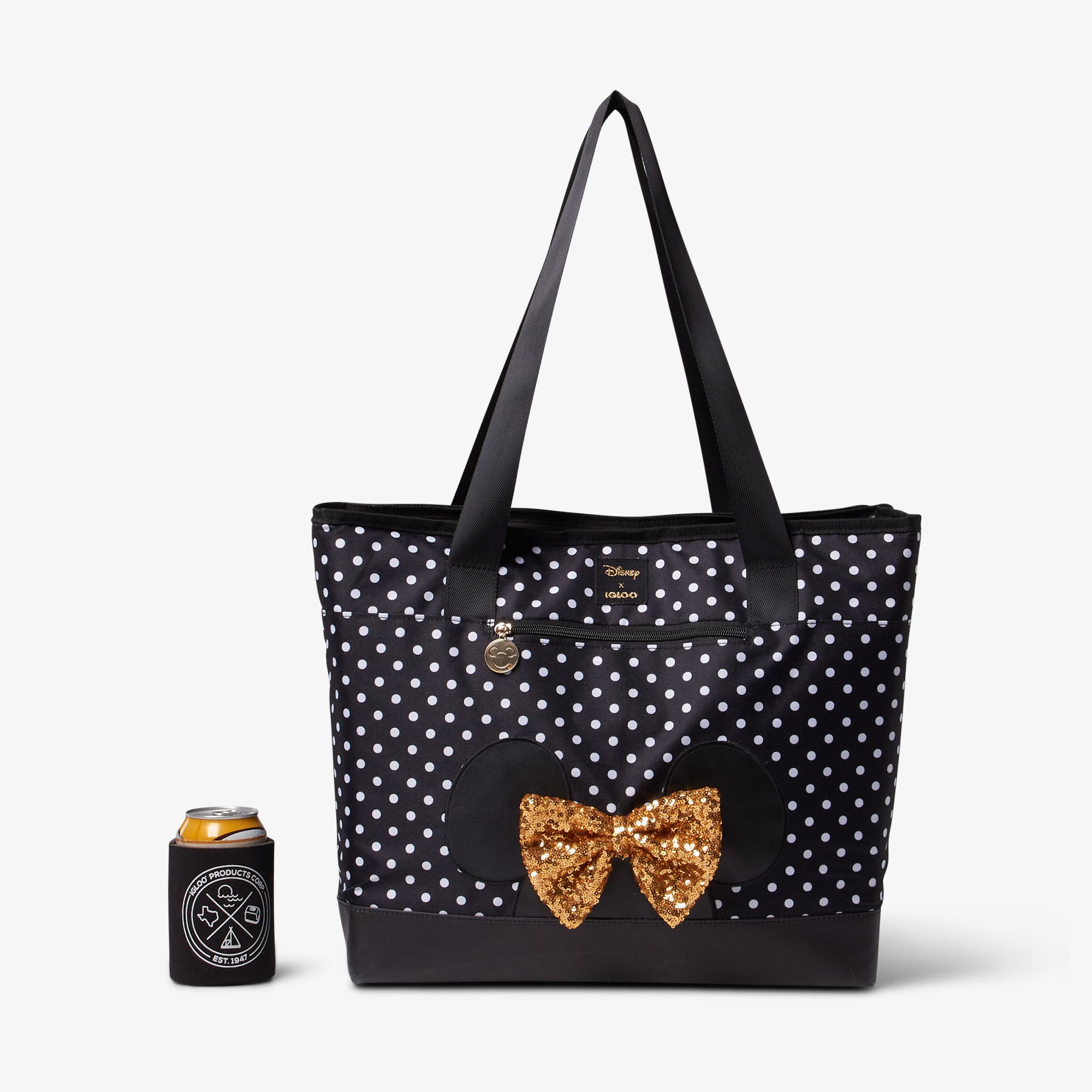 Minnie Mouse Dual Compartment Tote Cooler Bag、mySite、noshort