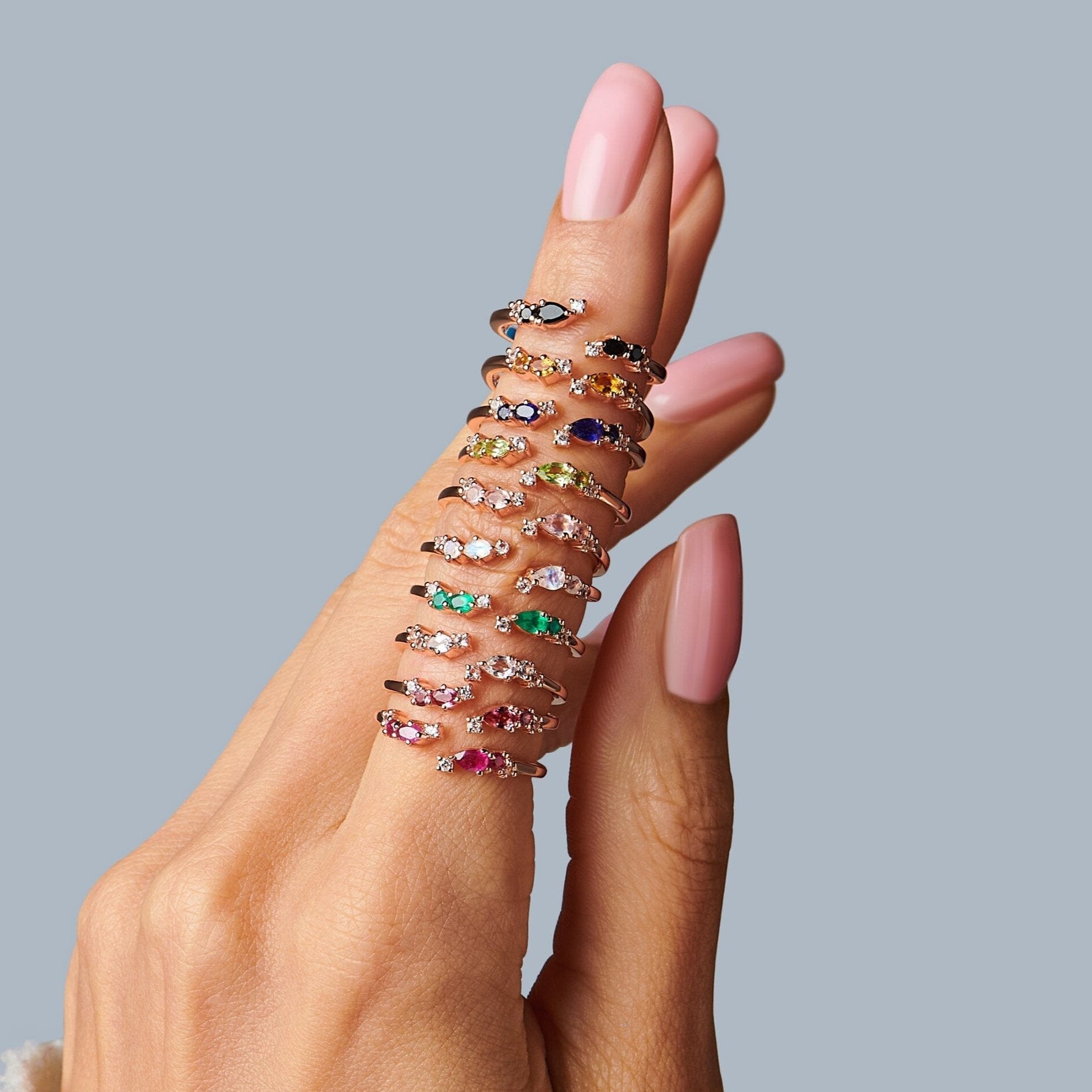 Adjustable Citrine Ring Flourish - November Birthstone、mySite、hinf8tx79