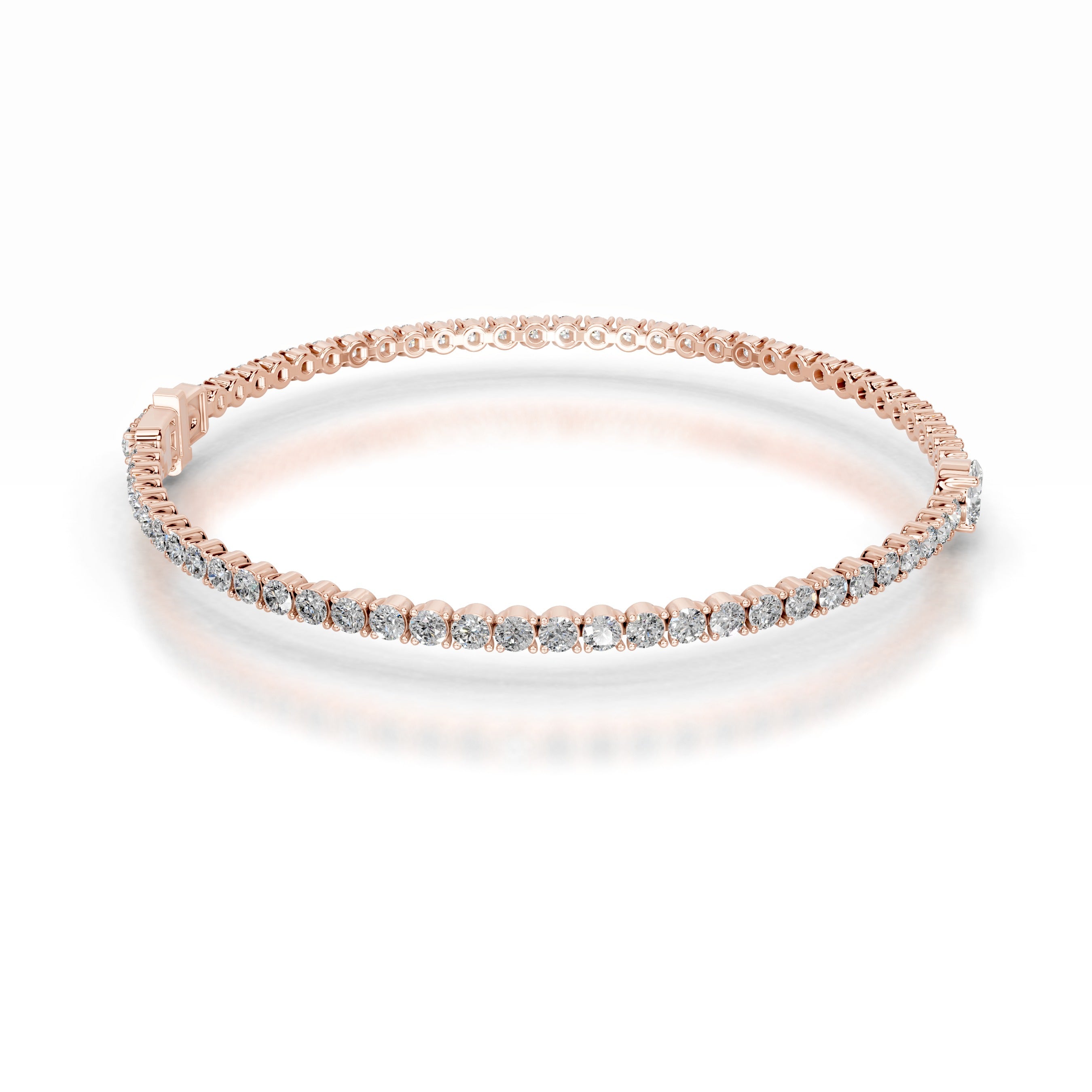 Cheryl Diamond Bracelet - 14K Rose Gold、mySite、hinf8tx79
