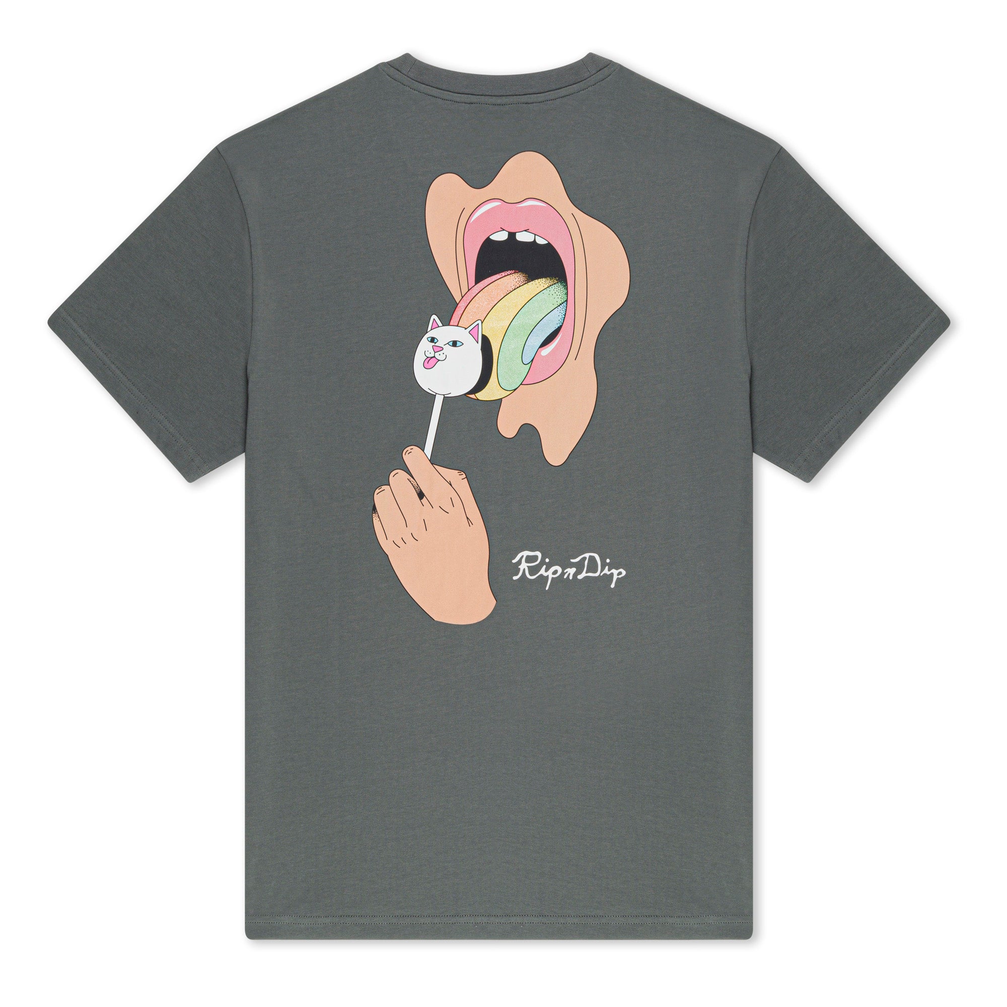  Lick Me Tee (Charcoal) 7.5oz、mySite、merchandisen