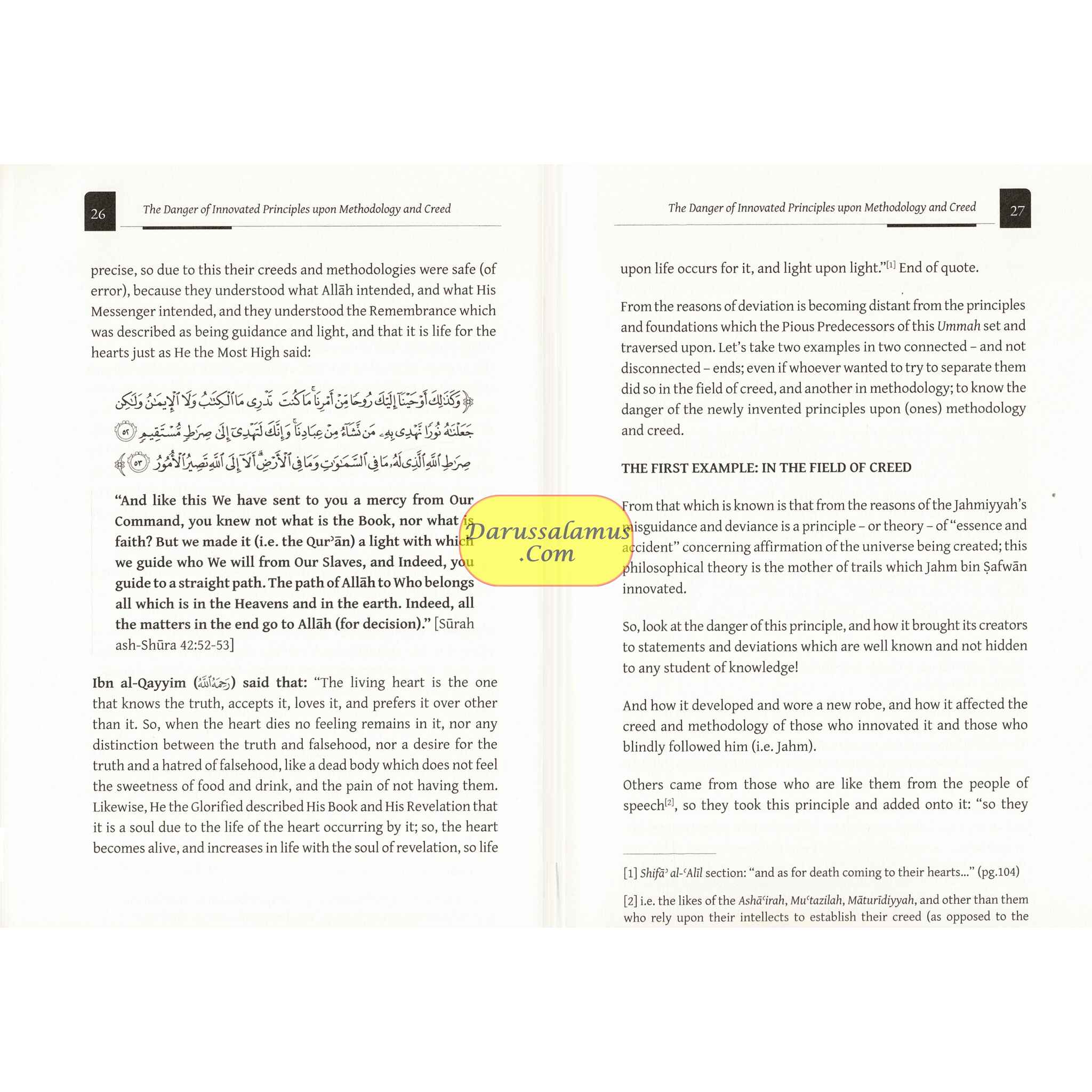 The Danger Of Innovated Principles Upon Methodology & Creed By Shaykh Hasan al-Mardawi、mySite、topwebapps