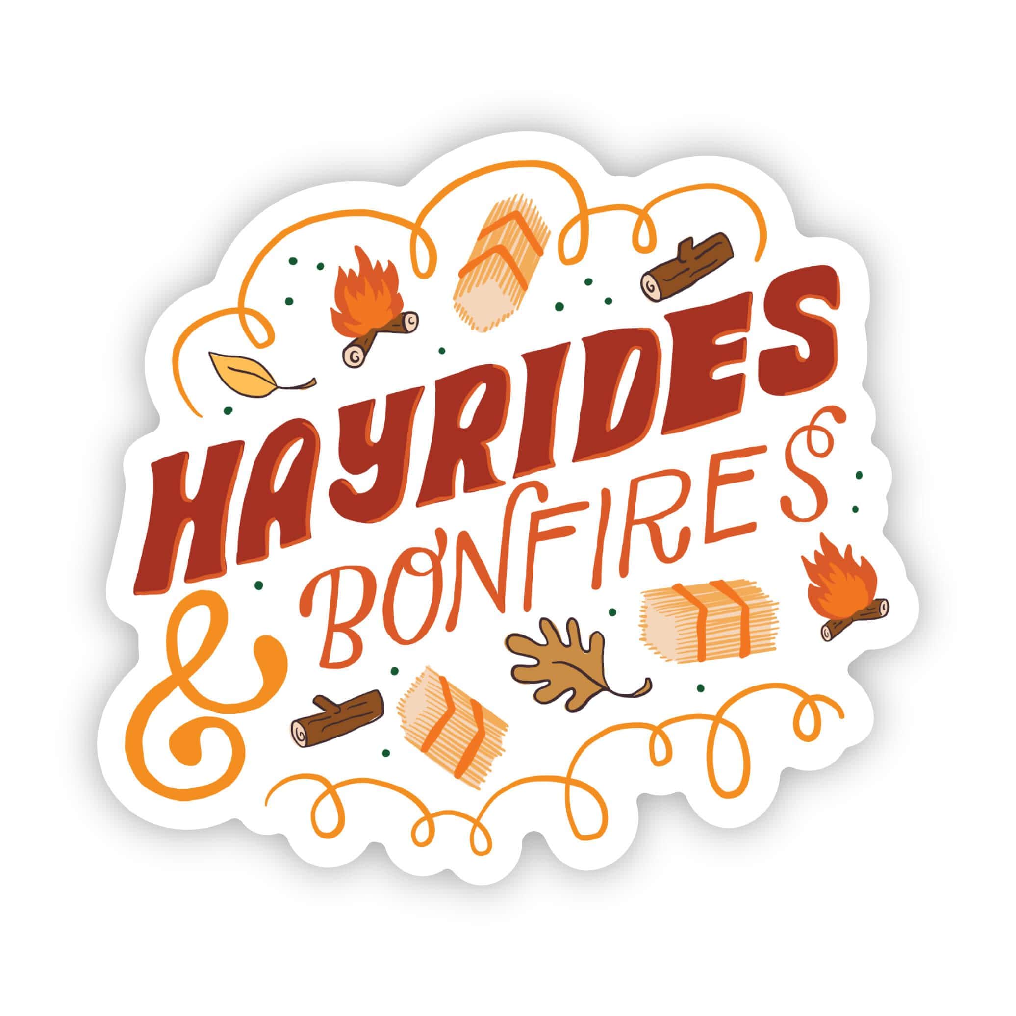  Hayride & Bonfires Sticker、mySite、elrpsem3k