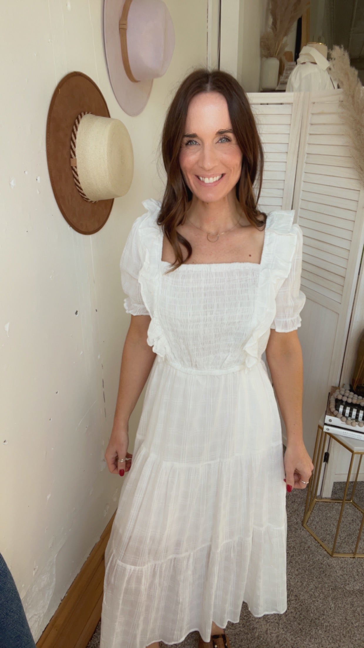 Hayden's White Summer Dress、mySite、garagedoors4me