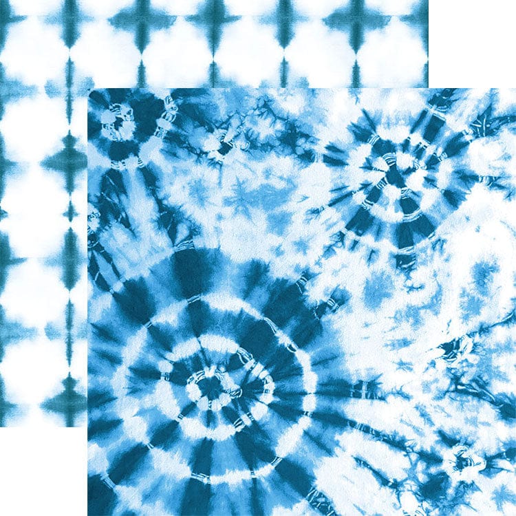  Scrapbook Paper - Blue Watercolor Tie-Dye、mySite、ghnorth