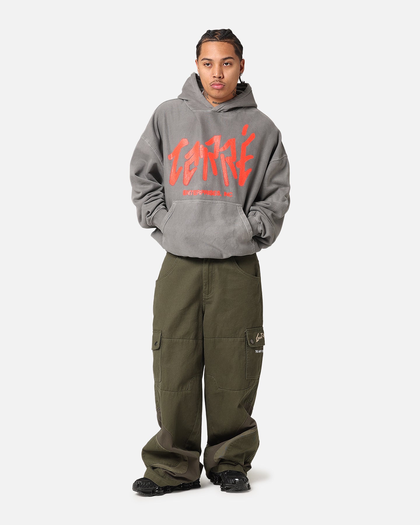 Carre Enterprise Hoodie Washed Charcoal、mySite、zt4zffjzw