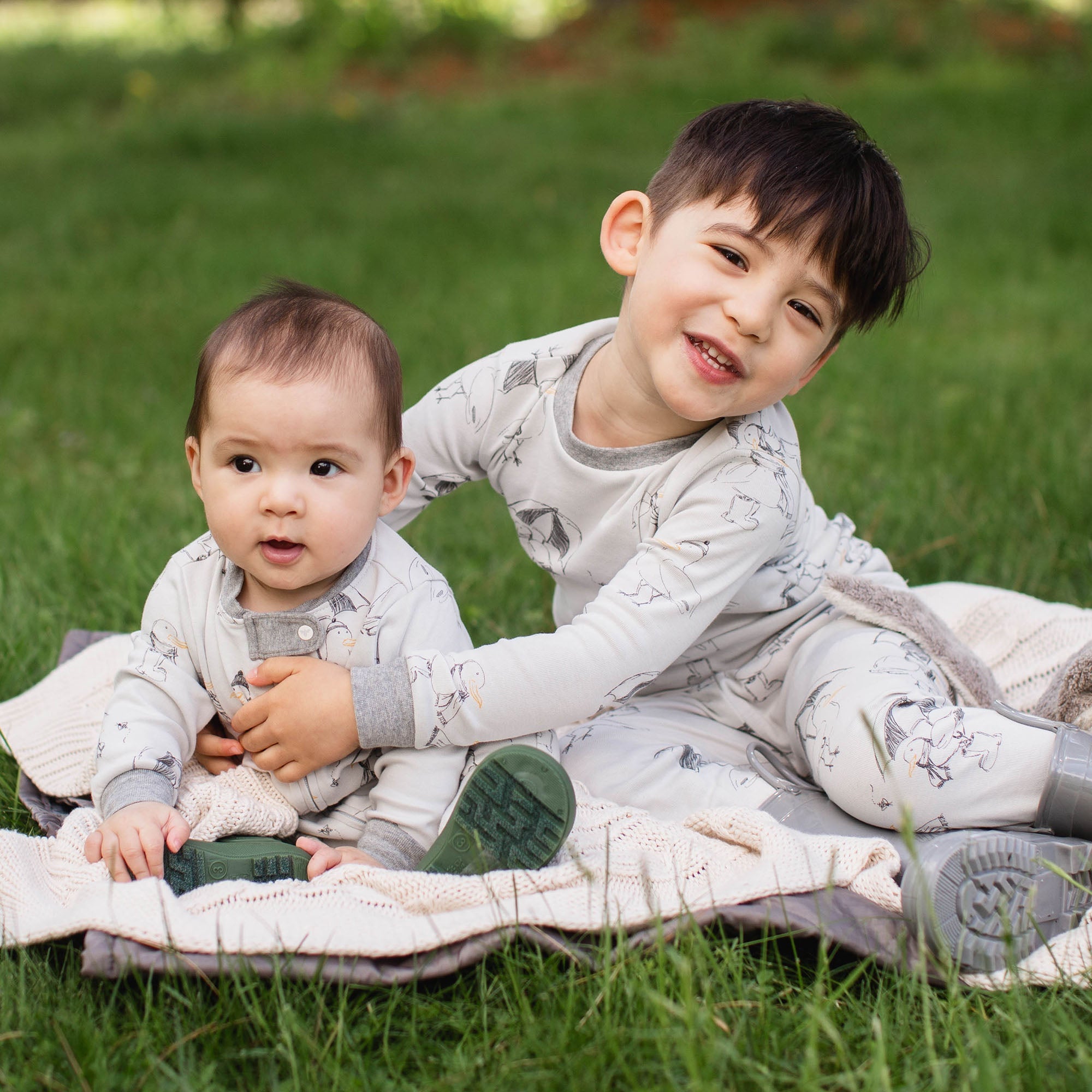  Silly Seagulls Organic Two-Piece Pajamas、mySite、layawaytickets