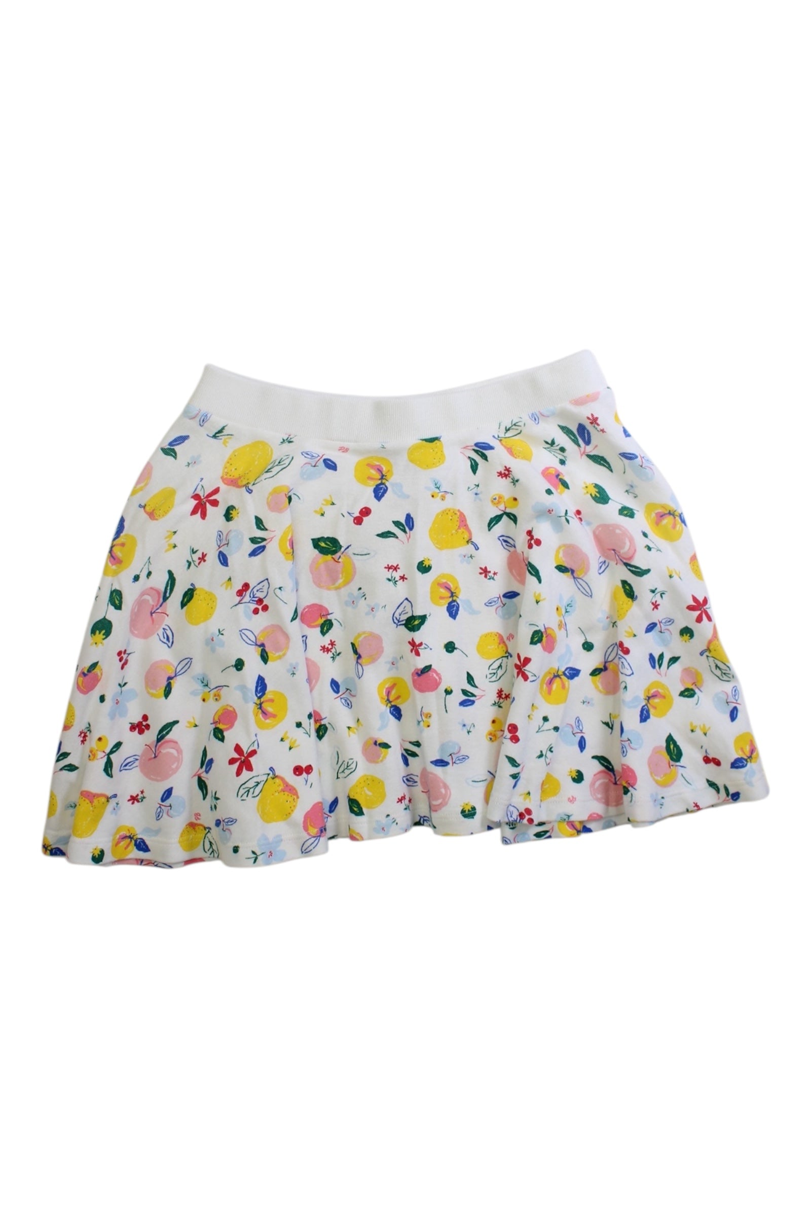 Petit Bateau Fruit Floral Skirt 8Y、mySite、g9winljtr