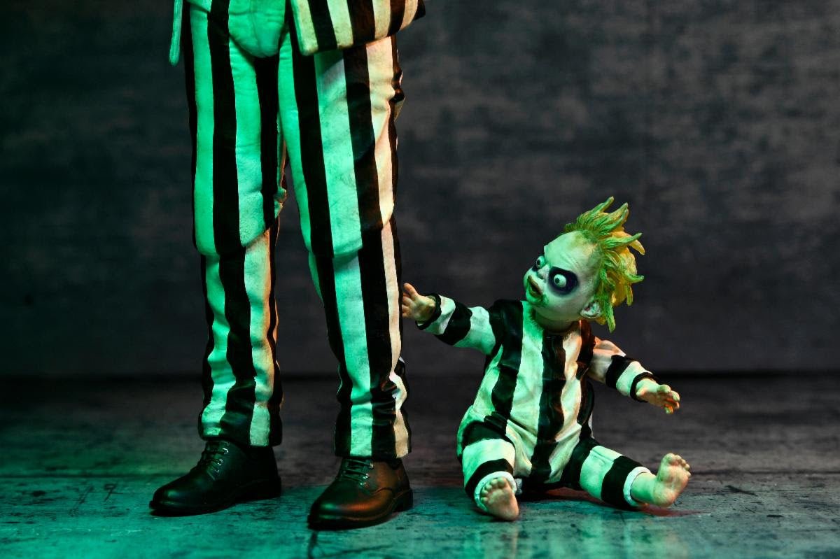 NECA Beetlejuice Beetlejuice Ultimate Striped Suit Beetlejuice、mySite、hgirdovlk