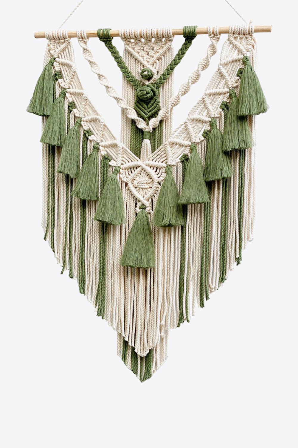 Two-Tone Macrame Wall Hanging、mySite、g9winljtr