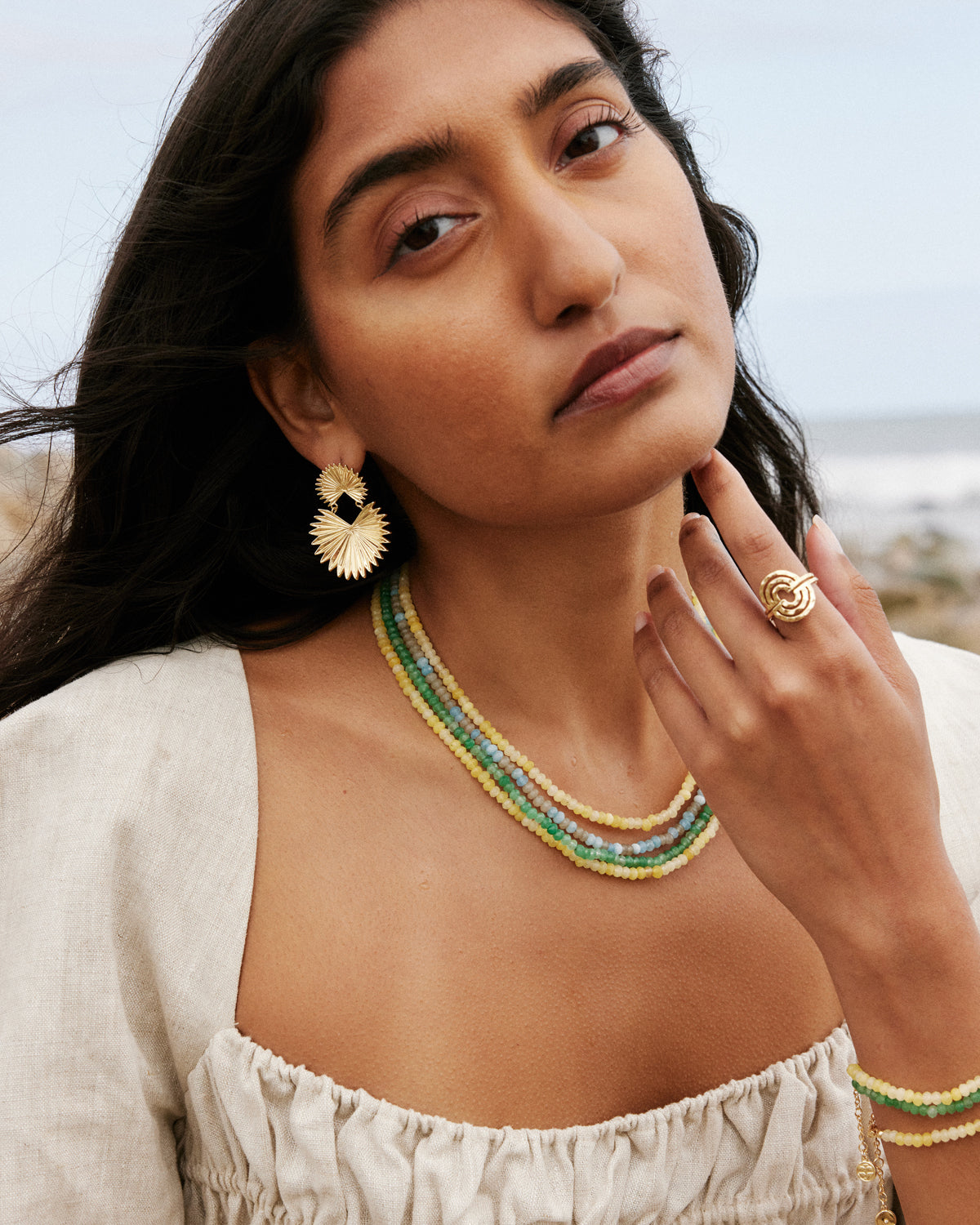 Breathe Statement Earrings、mySite、hinf8tx79