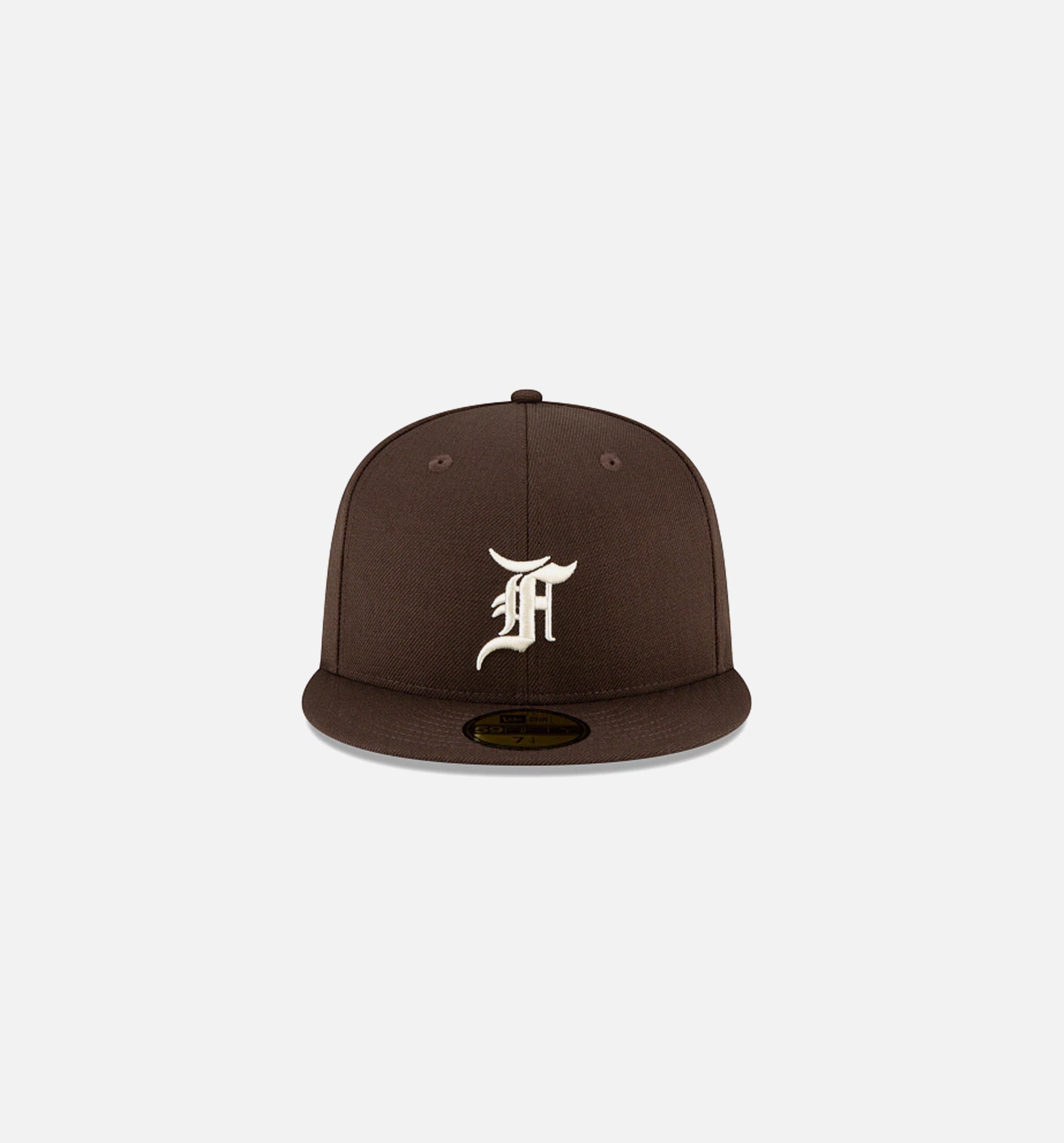 Fear Of God Essentials 59Fifty Fitted Cap Mens Hat - Brown、mySite、dreamappss