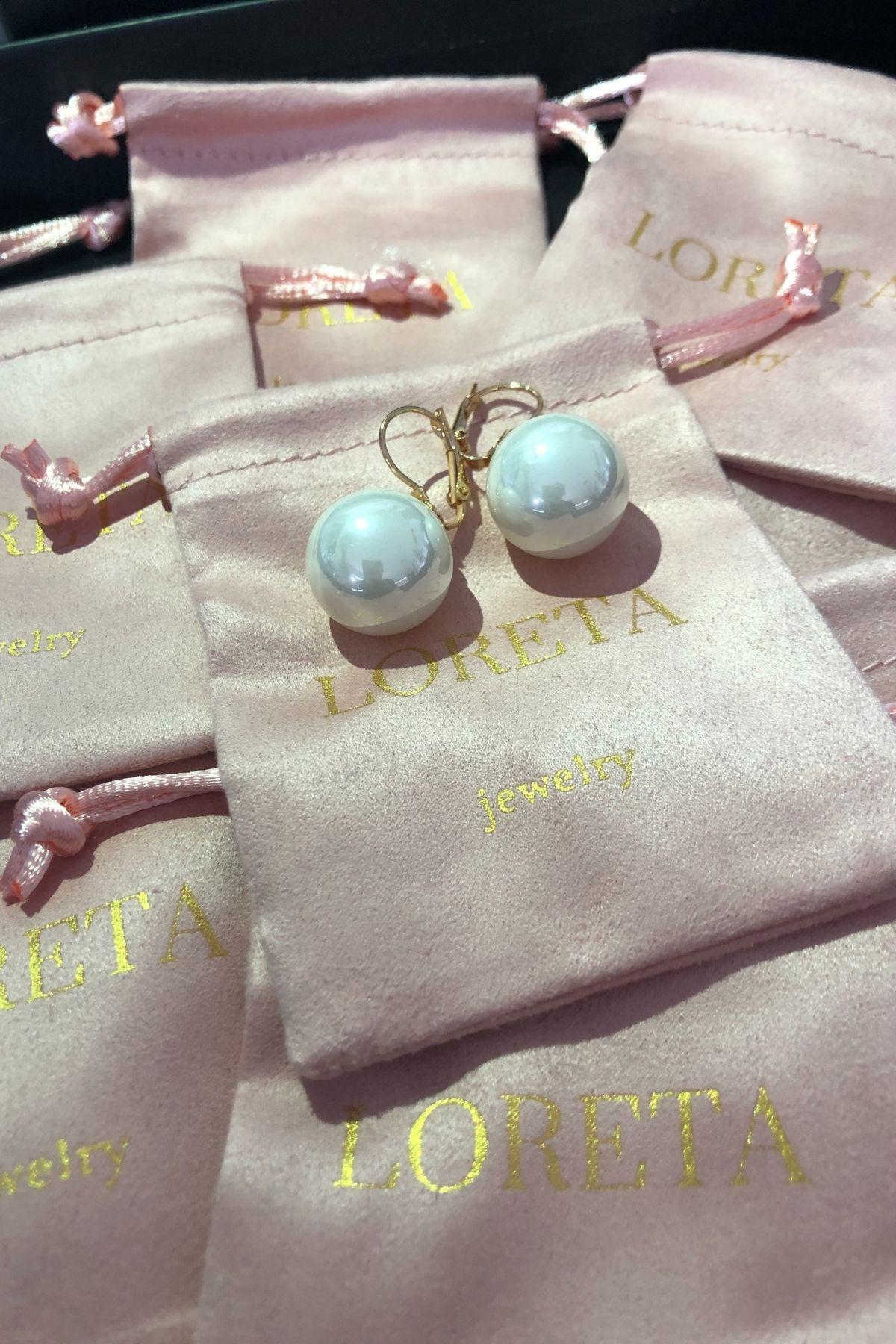  Simple Gold Pearl Earrings、mySite、merchandisen
