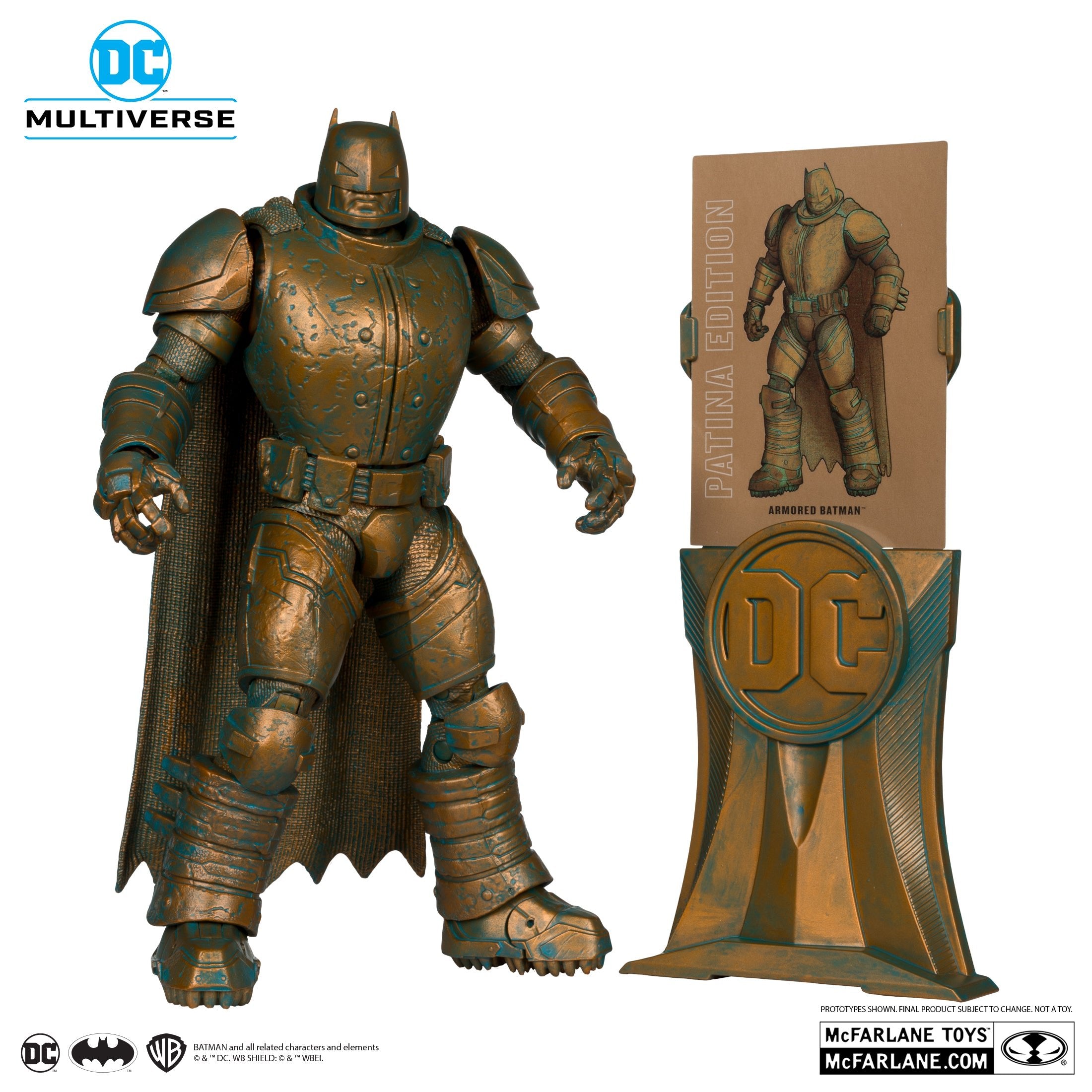 DC Multiverse Exclusive Gold Label Patina Armored Batman (The Dark Knight Returns)、mySite、hgirdovlk