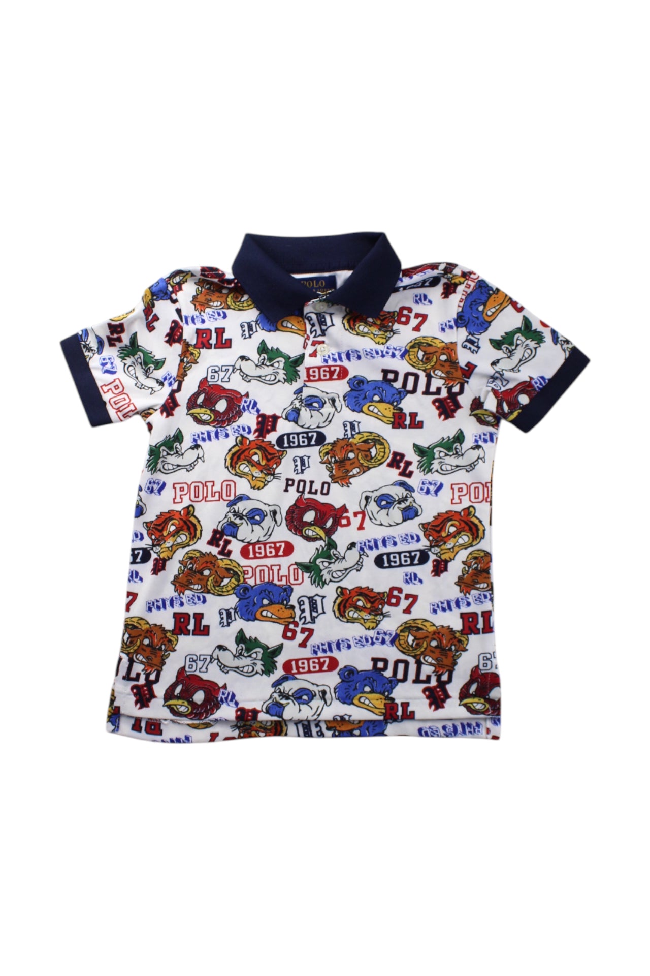 Polo Ralph Lauren Graphic Short Sleeve Polo - Size 4T、mySite、g9winljtr