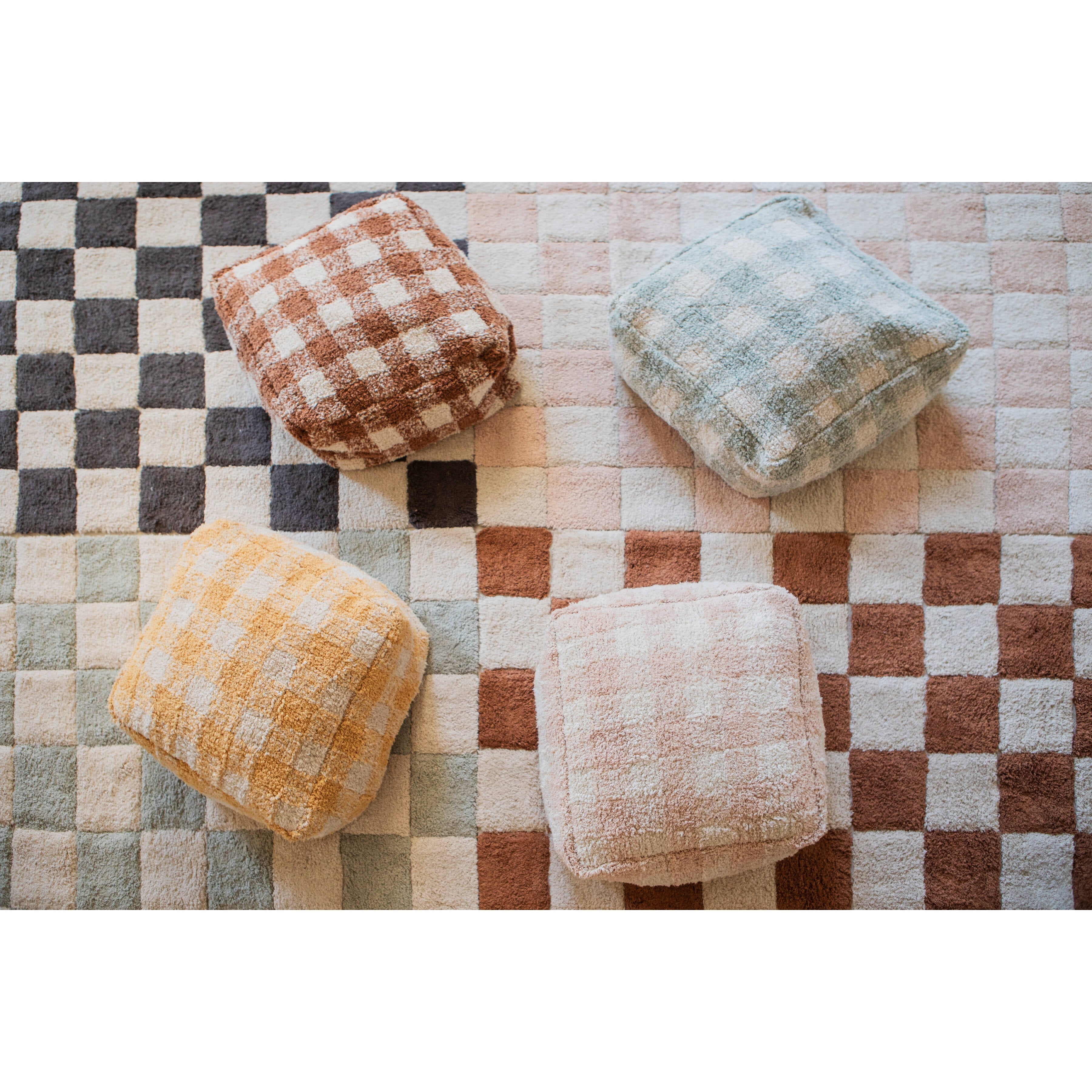 Little Chefs Vichy Rose Pouf、mySite、gigharbornorthrealestate