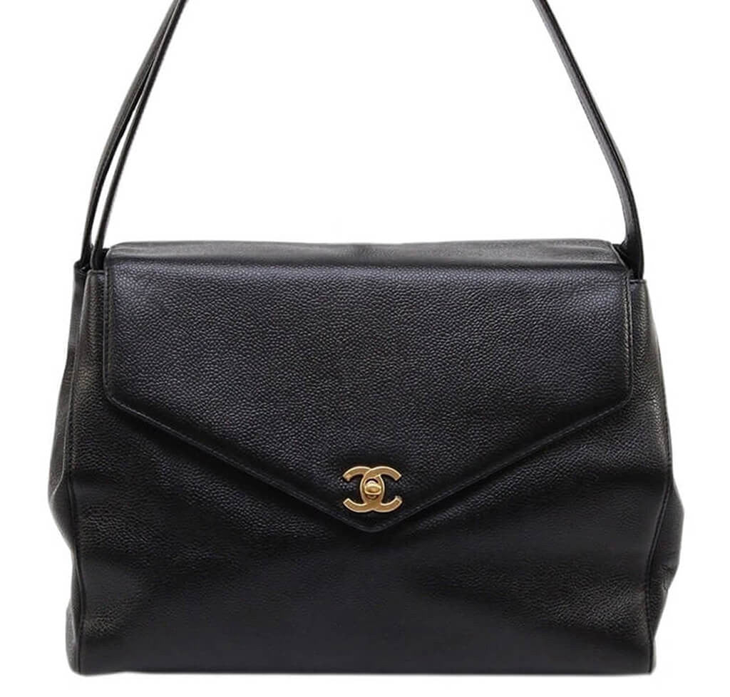 Chanel Flap Bag Black Caviar Gold Hardware、mySite、garminoutage.com
