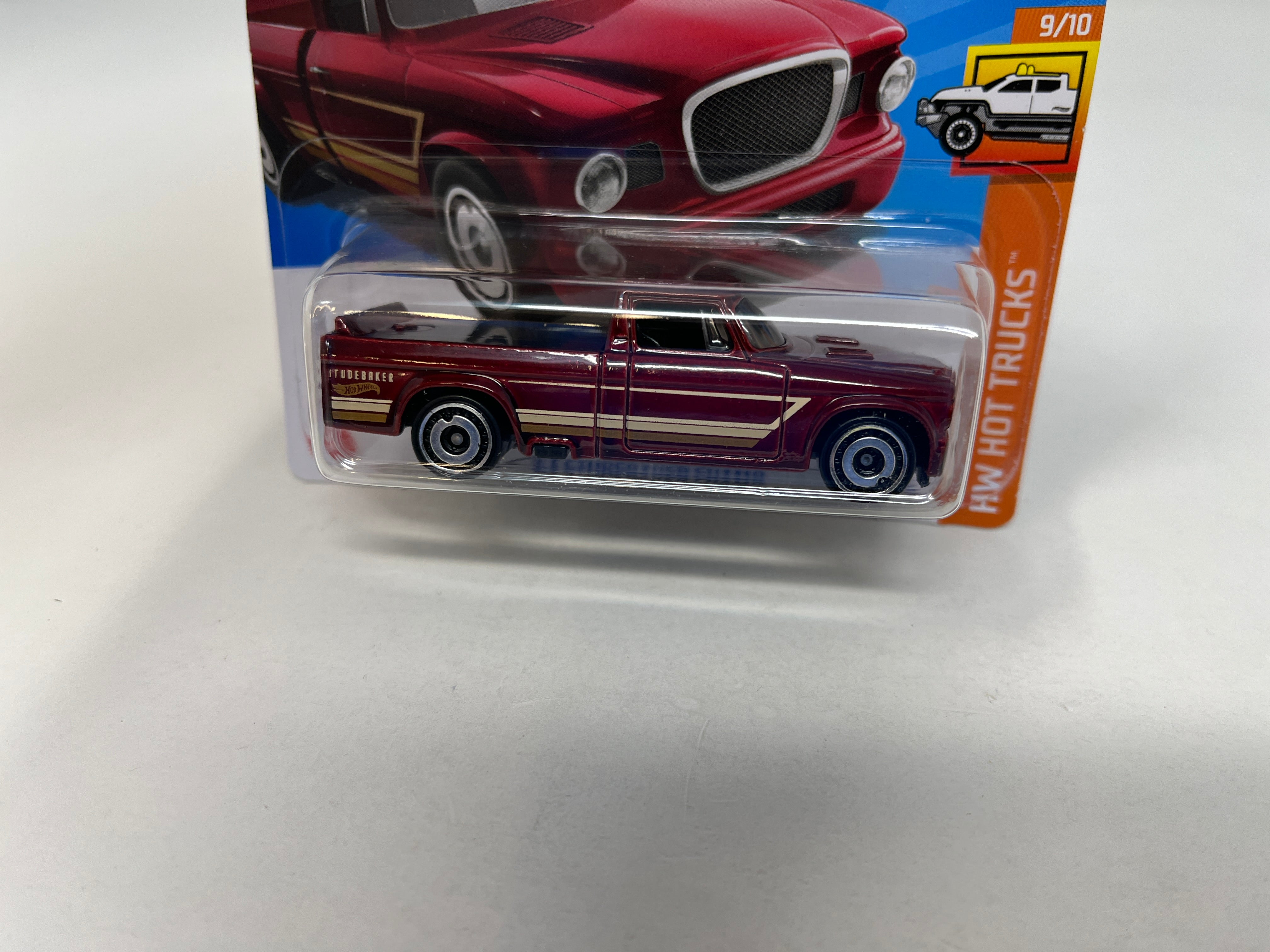 '63 Studebaker Champ #155 * Burgundy * 2024 Hot Wheels SHORT CARD Case J、mySite、hgirdovlk