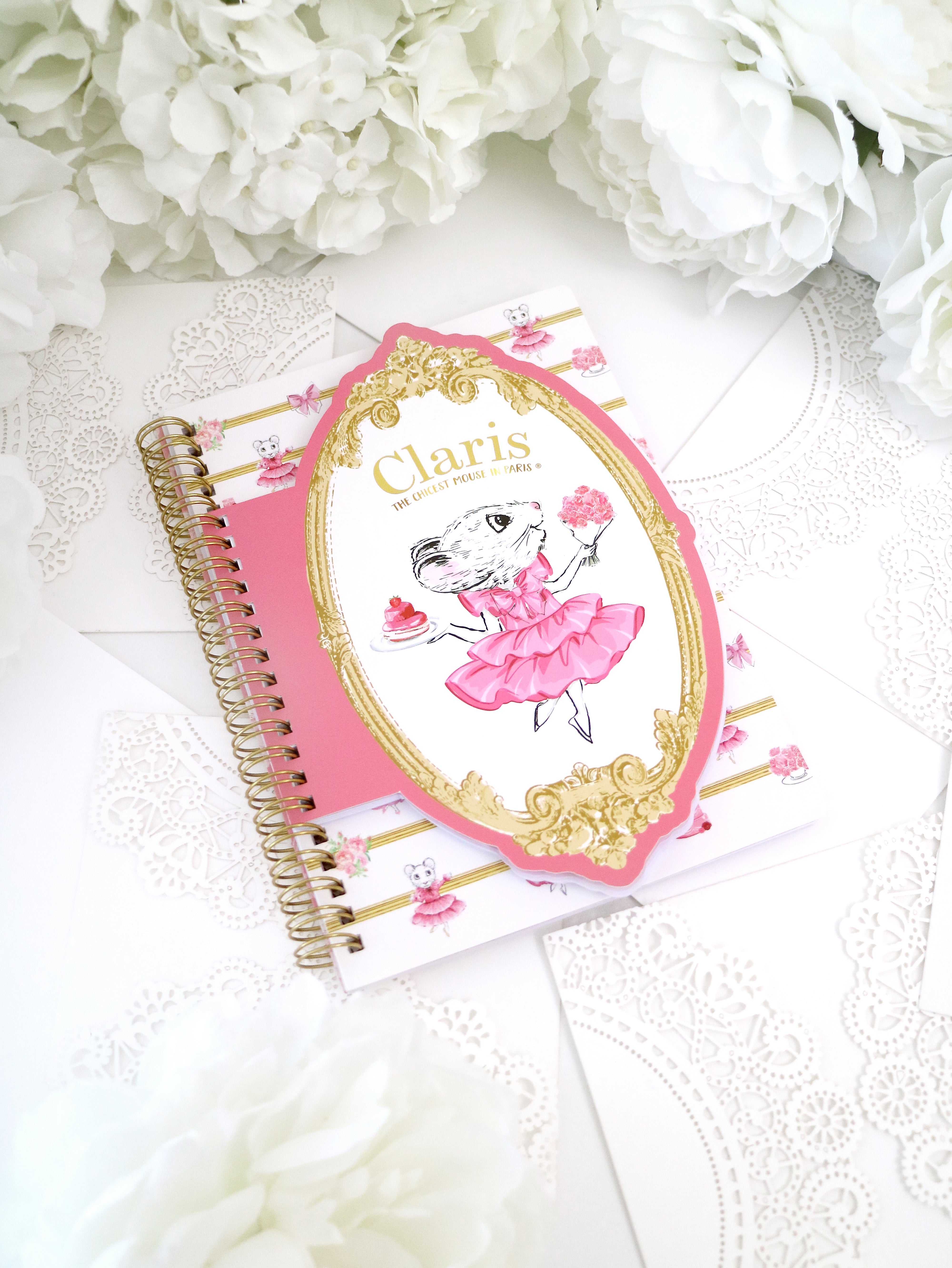 Claris the Mouse - Magnificent Mess A5 Notebook、mySite、g9winljtr