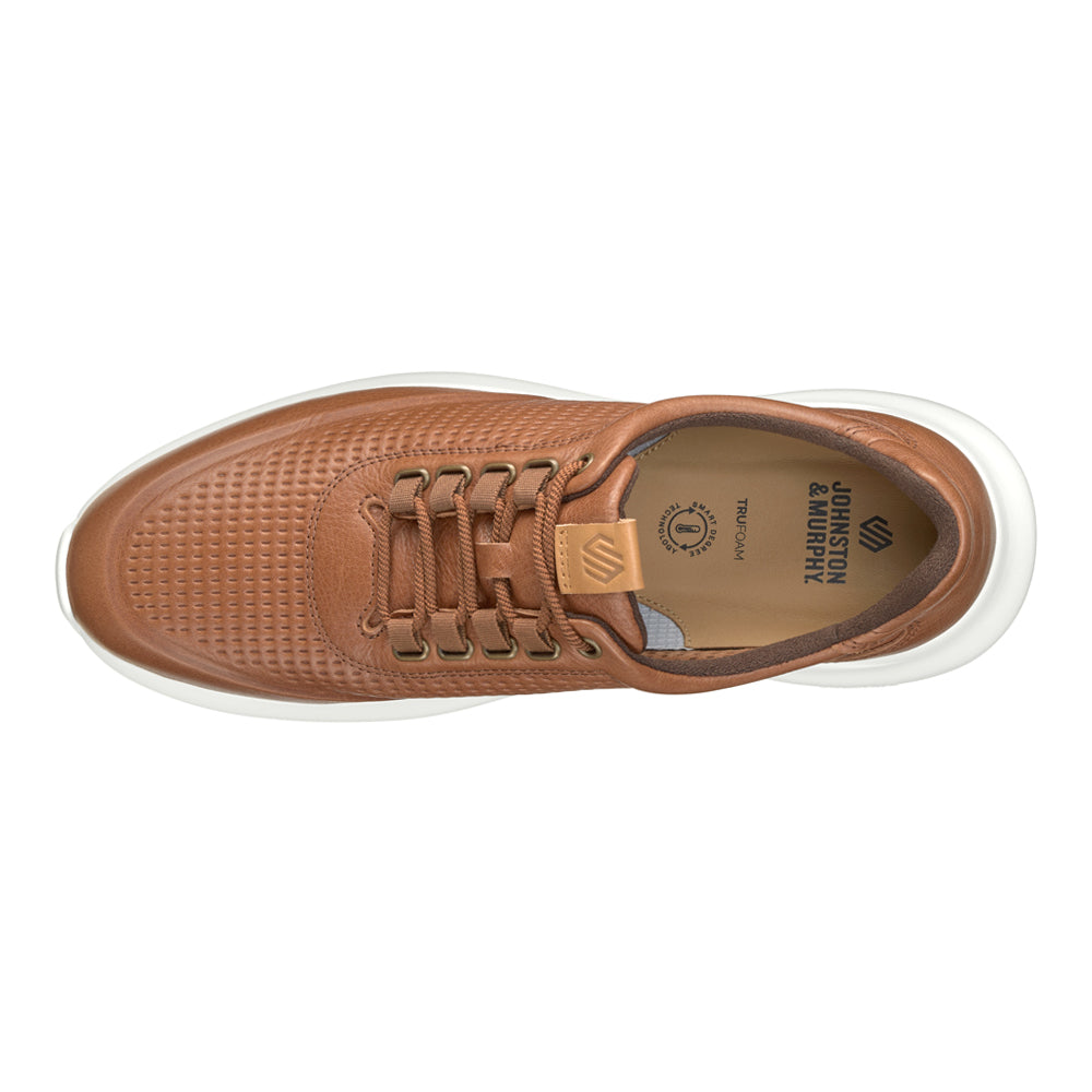 Amherst 2.0 Embossed U-Throat Lace Up Sneakers、mySite、gtrtttuynbv