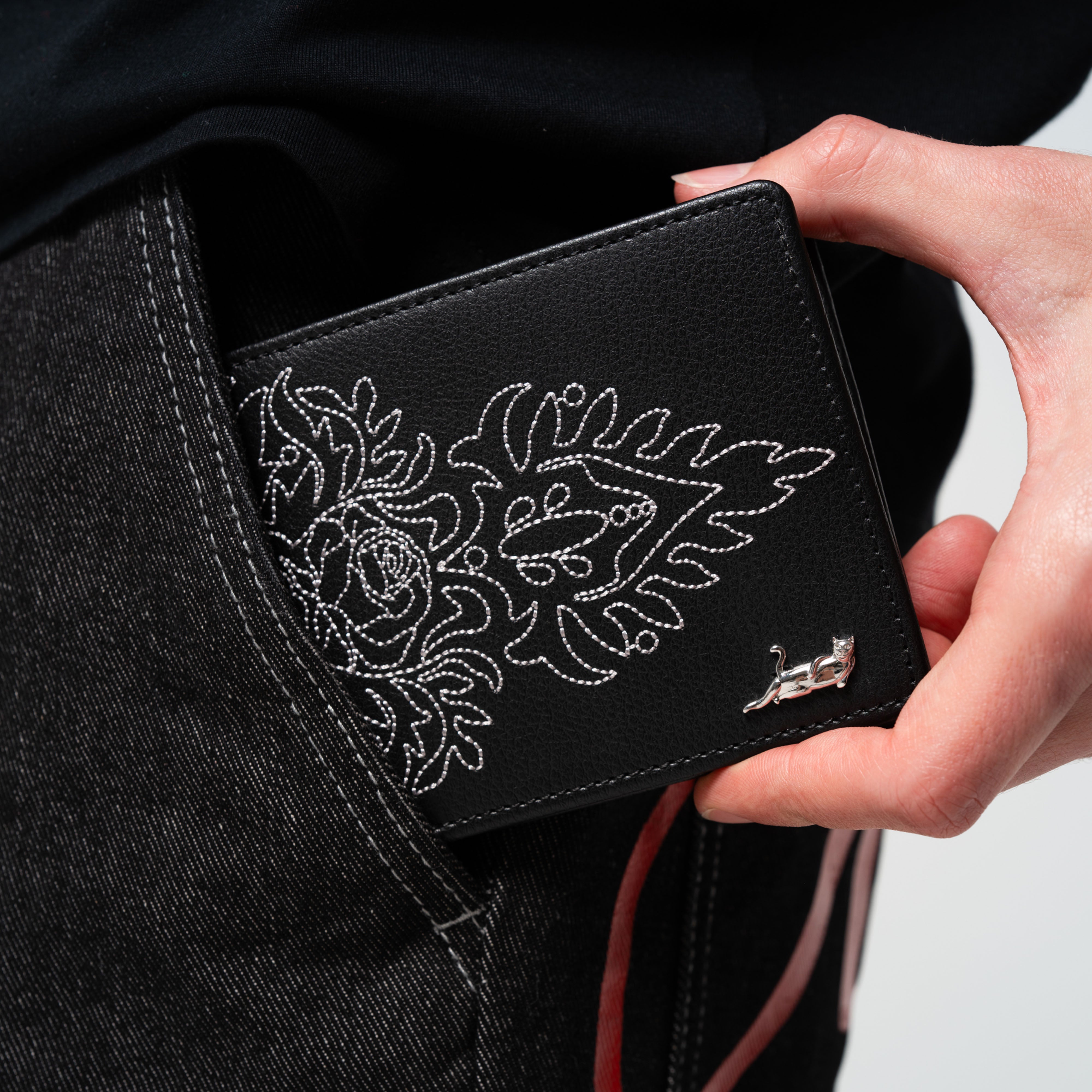  Mother Nerm Leather Wallet (Black)、mySite、merchandisen