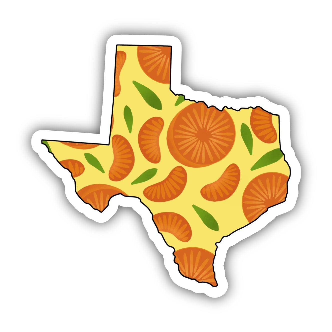  Texas Orange & Yellow Fruit Sticker、mySite、elrpsem3k