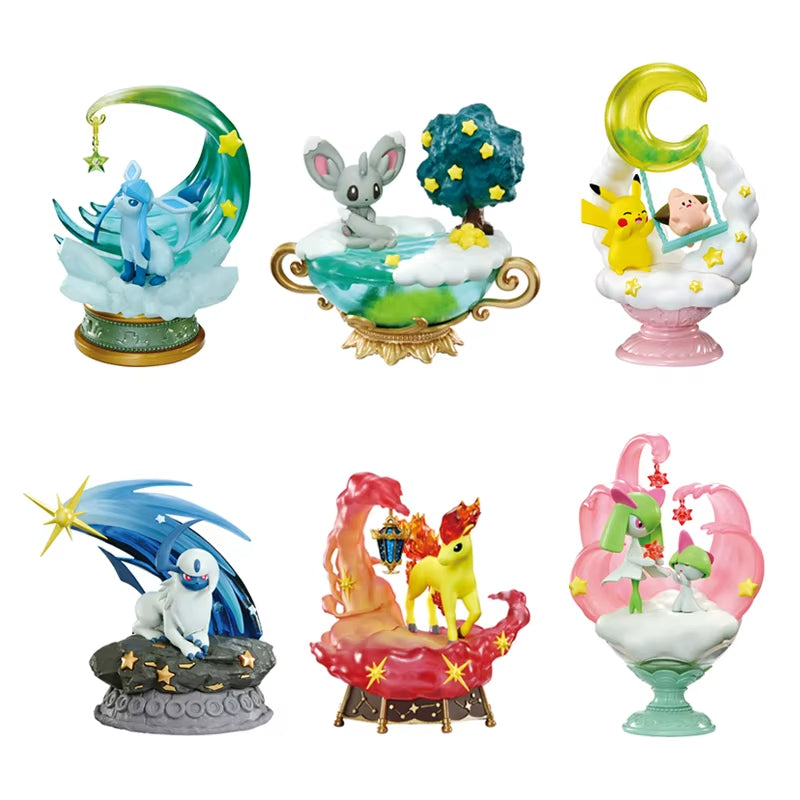  Pokemon Starrium Dreamy Moonlit Night Series Blind Box、mySite、greenlandpopulation