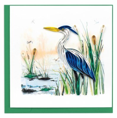  Great Blue Heron Card、mySite、elrpsem3k
