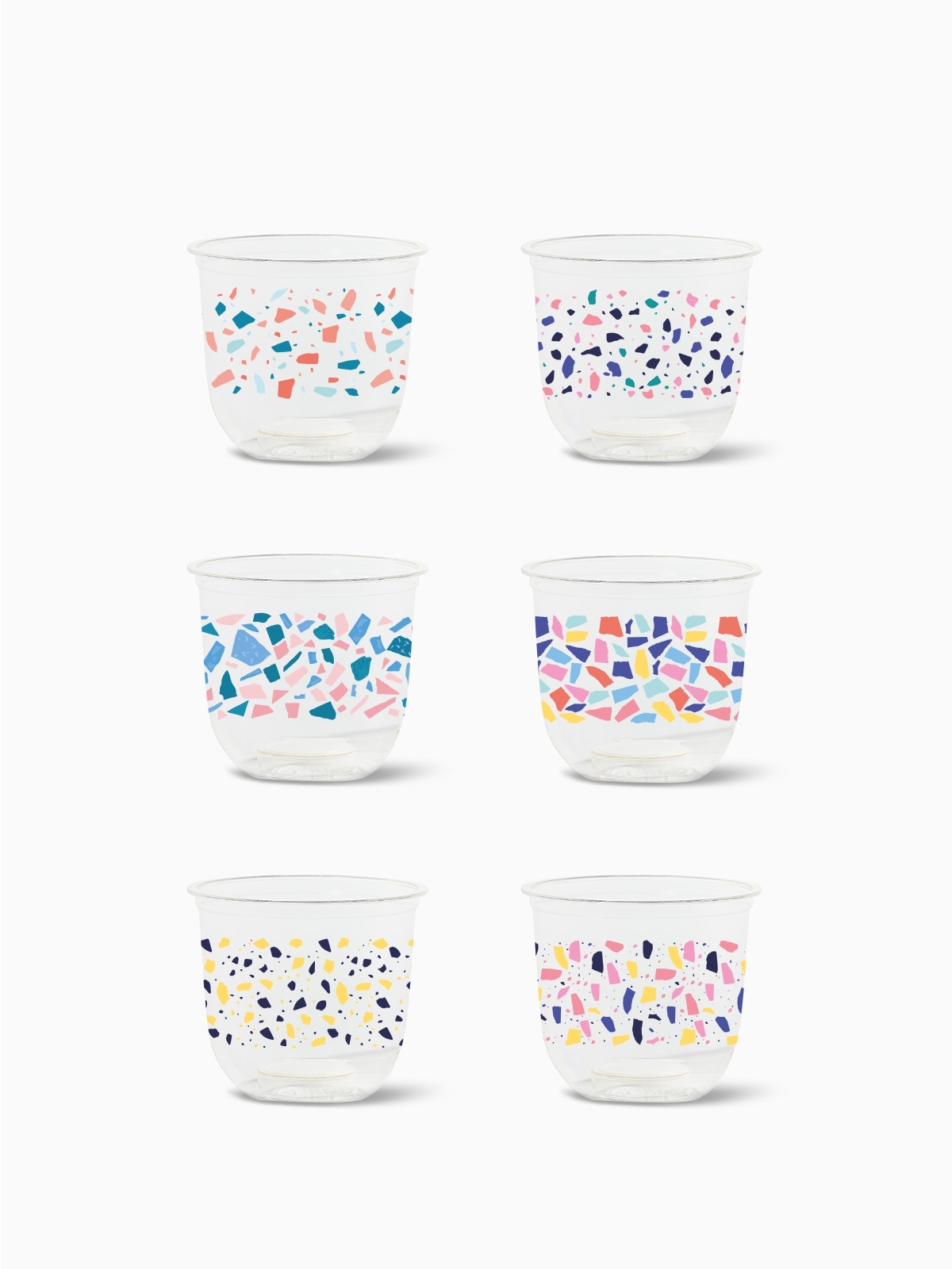 Colorful Terrazzo - NATURAL Arc 12oz、mySite、camillekostekn