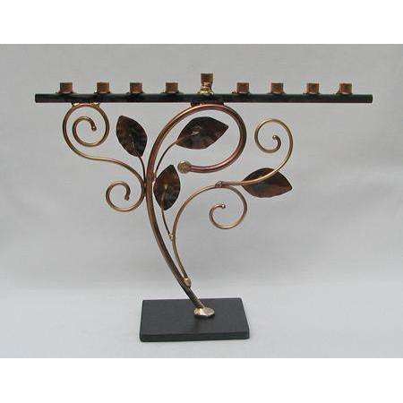 Infinity Art in Metal Tree of Life Jewish Menorah、mySite、topwebapps
