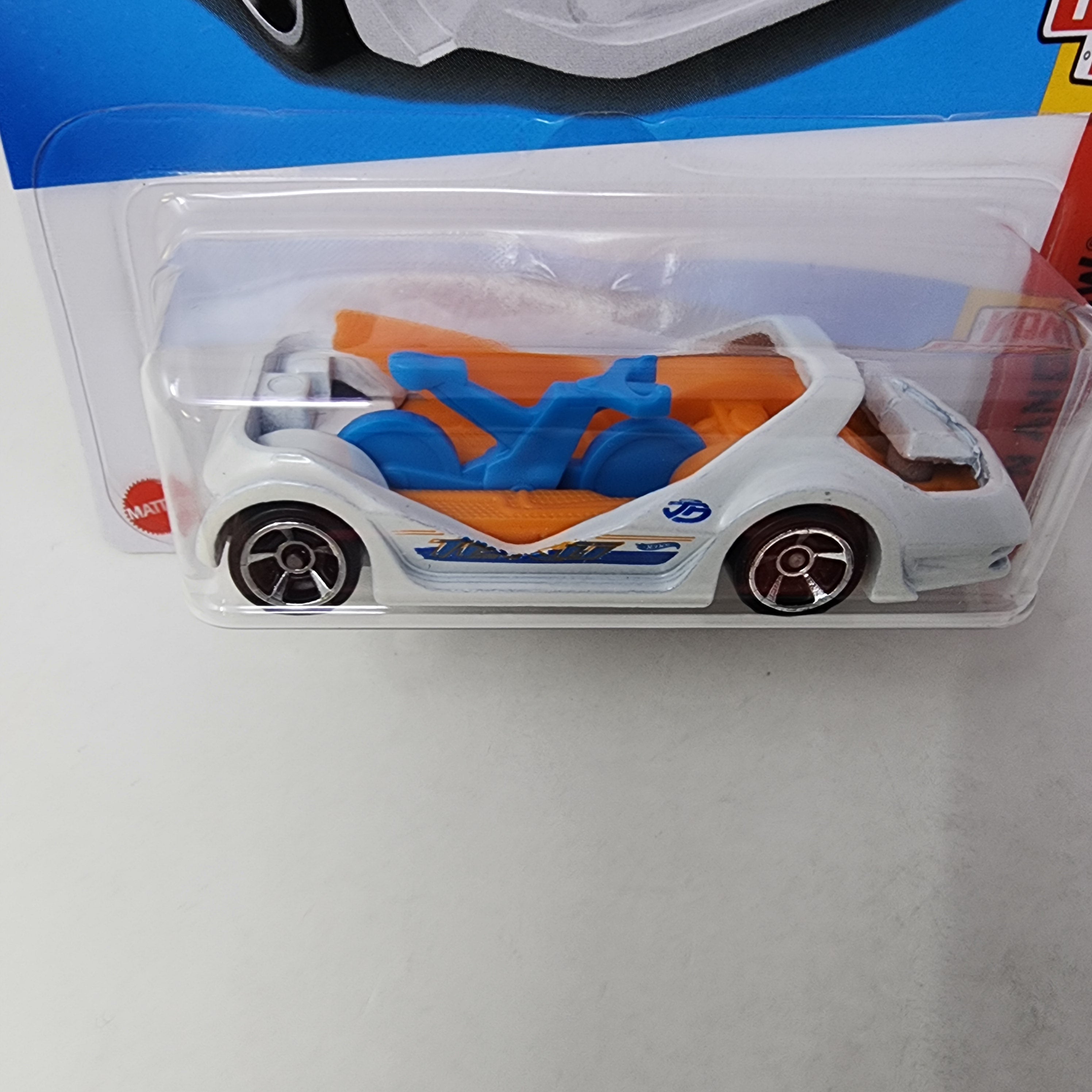 Deora III #221 * White * 2024 Hot Wheels Basic w/ Factory Holo、mySite、hgirdovlk