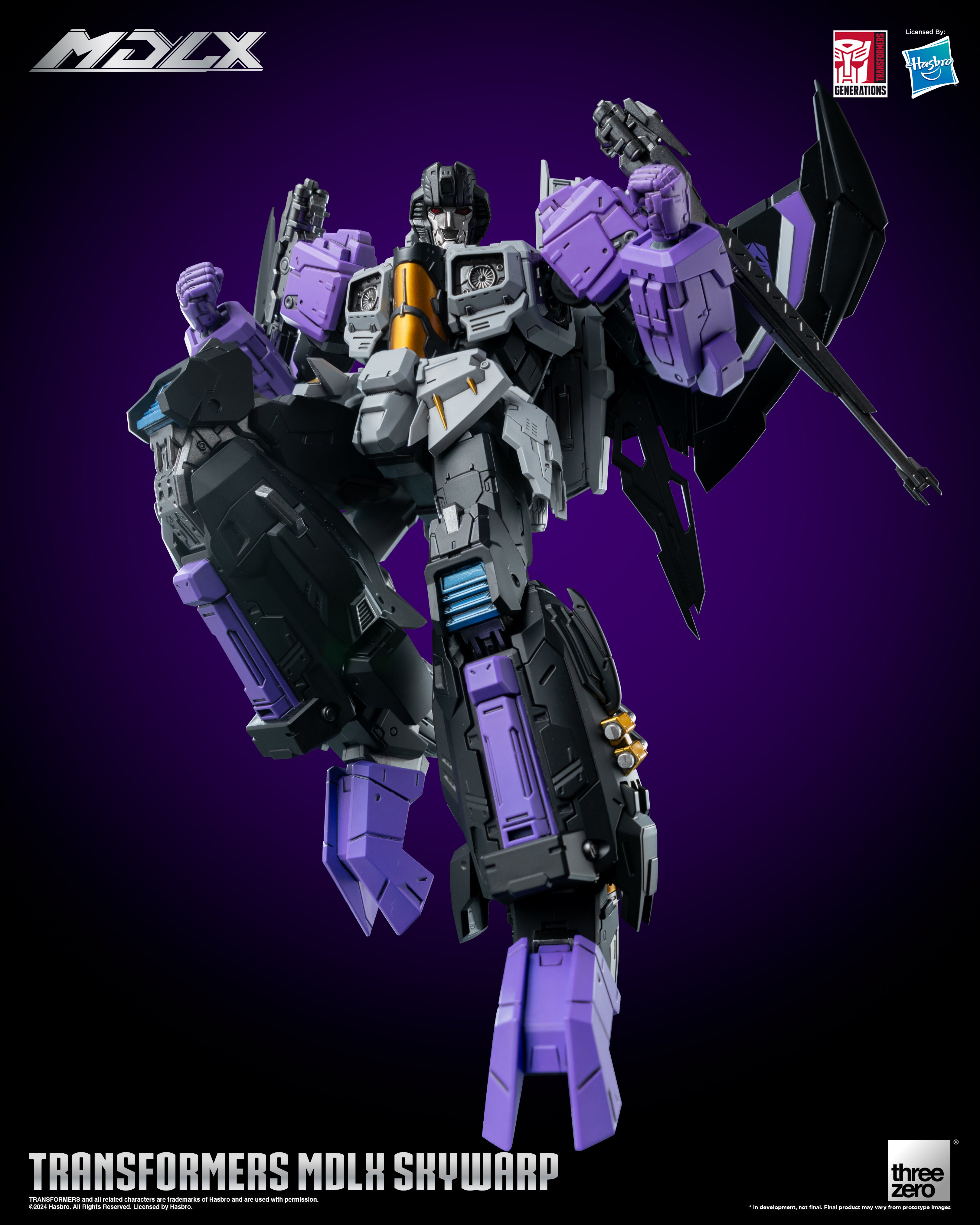 Threezero Transformers MDLX Skywarp、mySite、hgirdovlk
