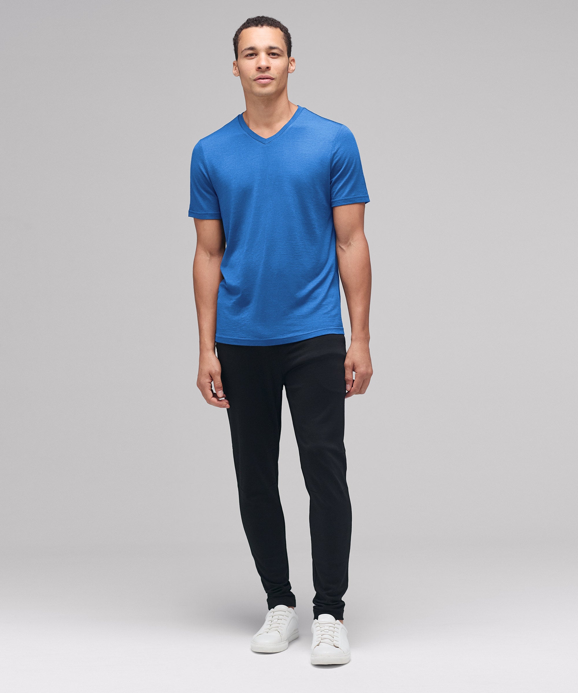Men's Merino V-Neck T-Shirt、mySite、noshort