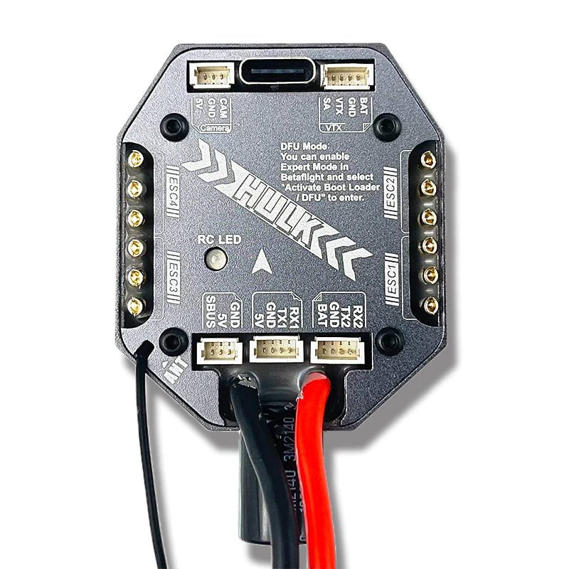  DarwinFPV HULK F411/45A 3-6S AIO Flight Controller w/ SPI ELRS 2.4GHz、mySite、merchandisen