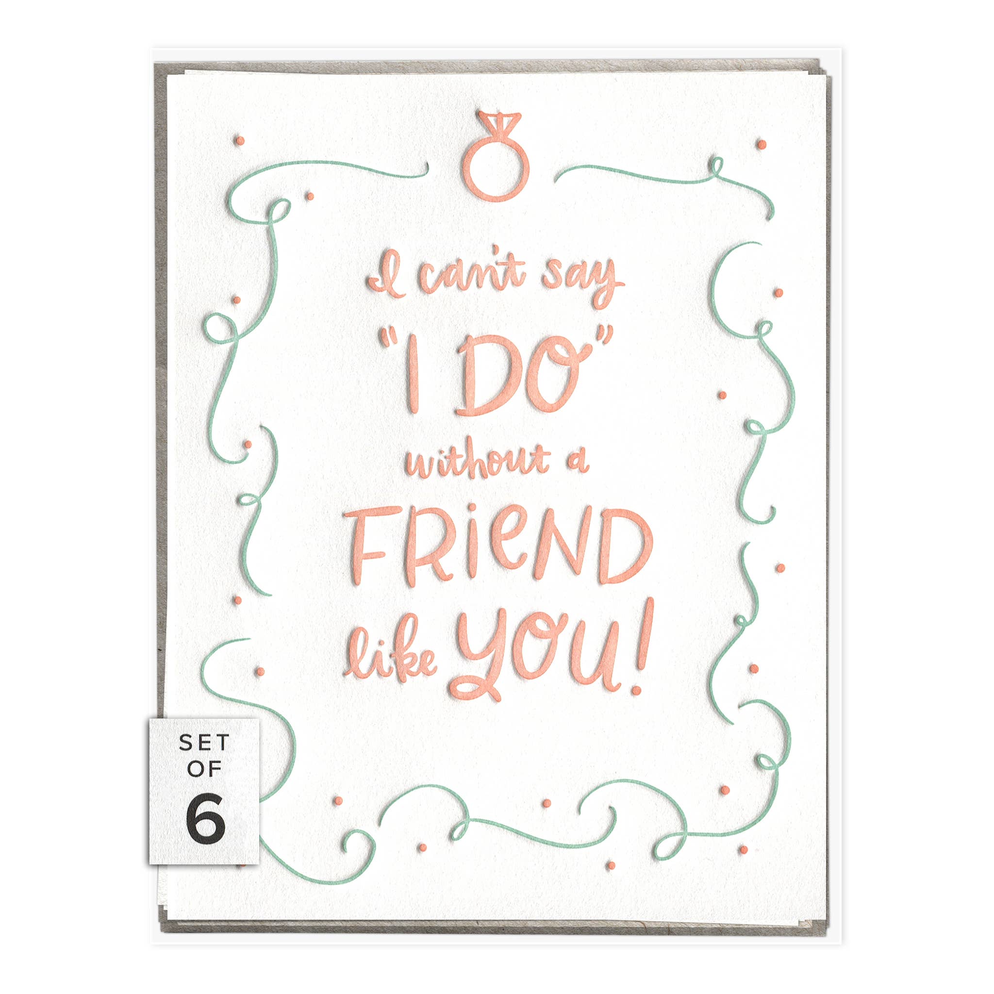 INK MEETS PAPER - Can't Say I Do Without You - Wedding boxed set of cards、mySite、garagedoors4me