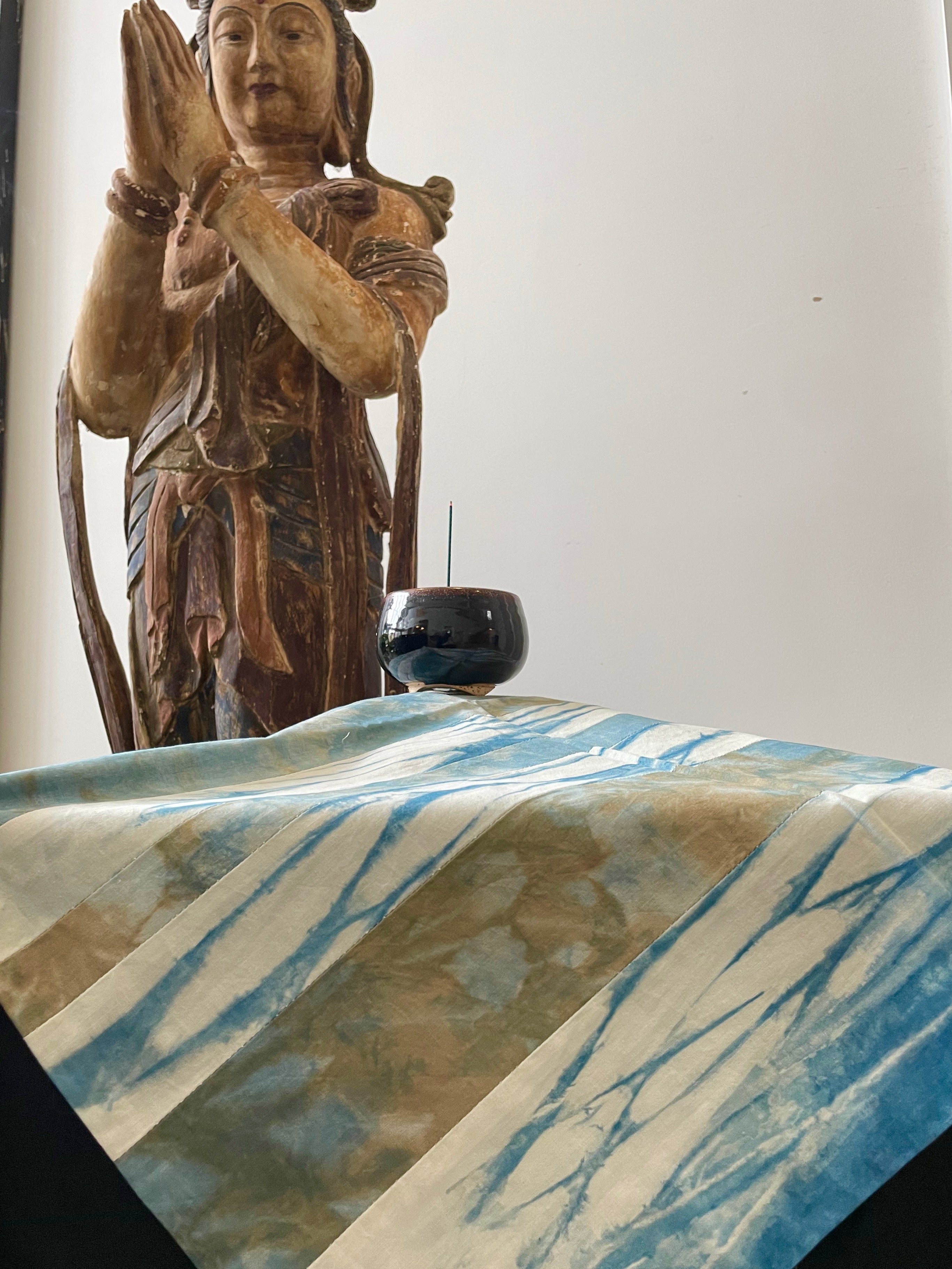 Altar Cloth- Tenkozan Shibori Patchwork、mySite、topwebapps