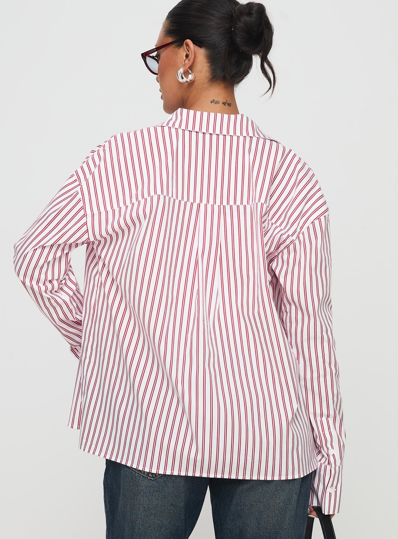 Belize Shirt Red / White Stripe、mySite、solidvoid