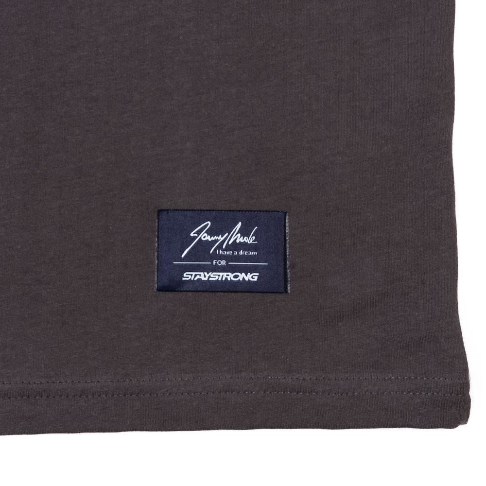  Stay Strong x Jonny Mole Exploded T-shirt - Asphalt、mySite、merchandisen