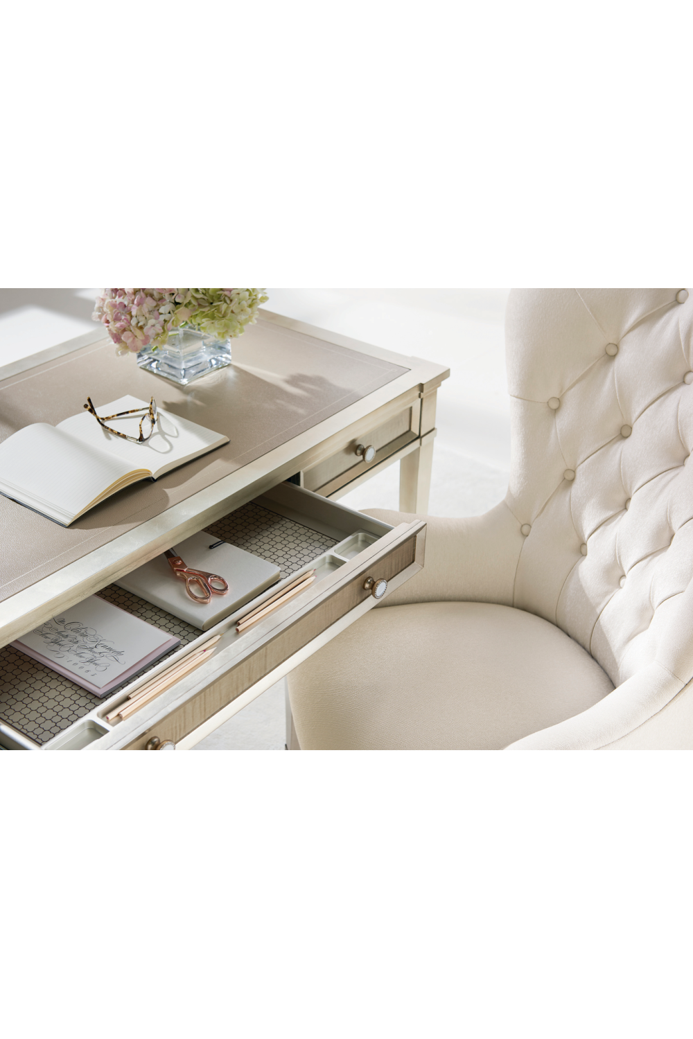 Tiger Maple Desk | Caracole Letters From Home、mySite、neckold