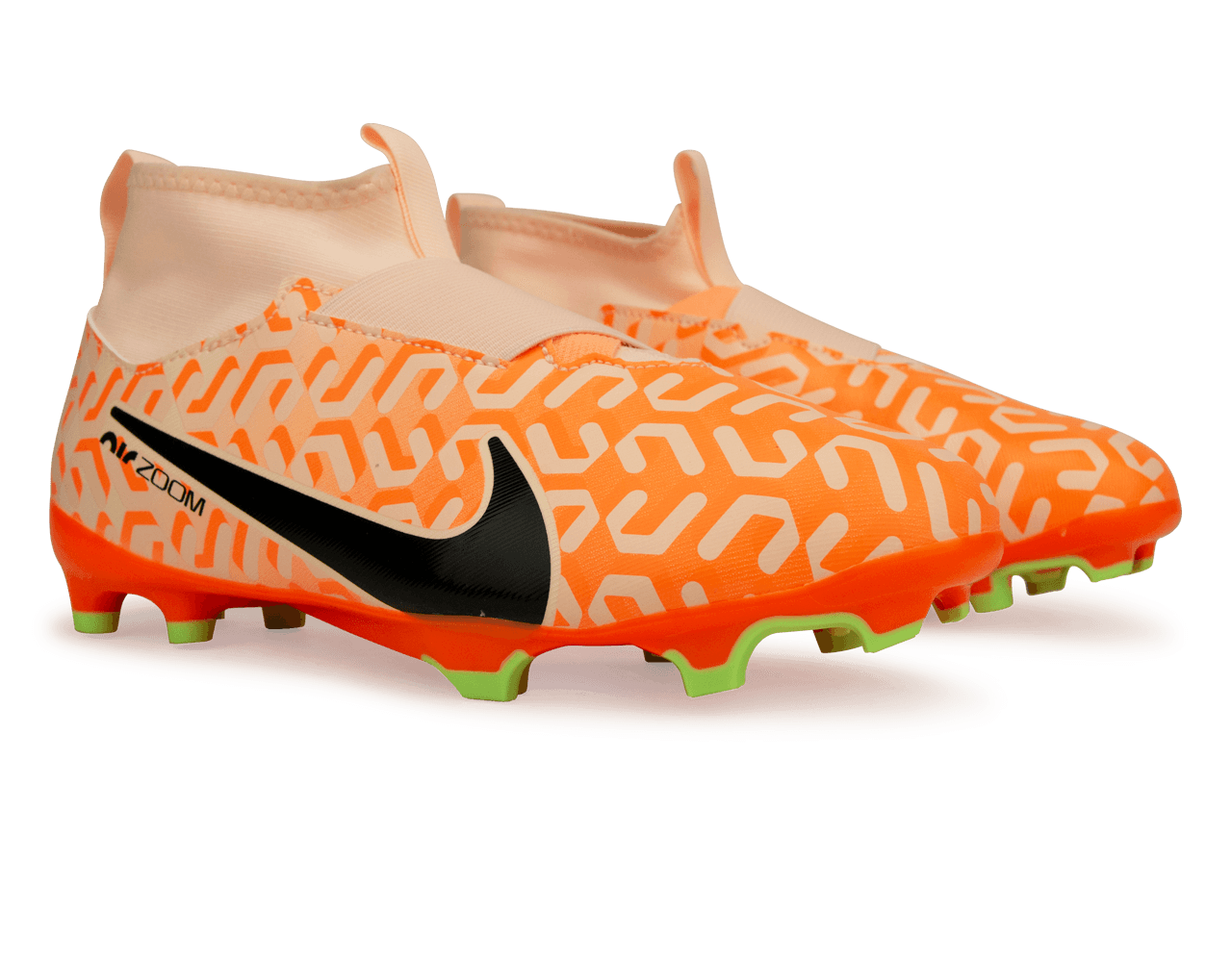 Nike Kids Zoom Mercurial Superfly 9 Academy FG/MG Guava Ice/Black、mySite、noshort