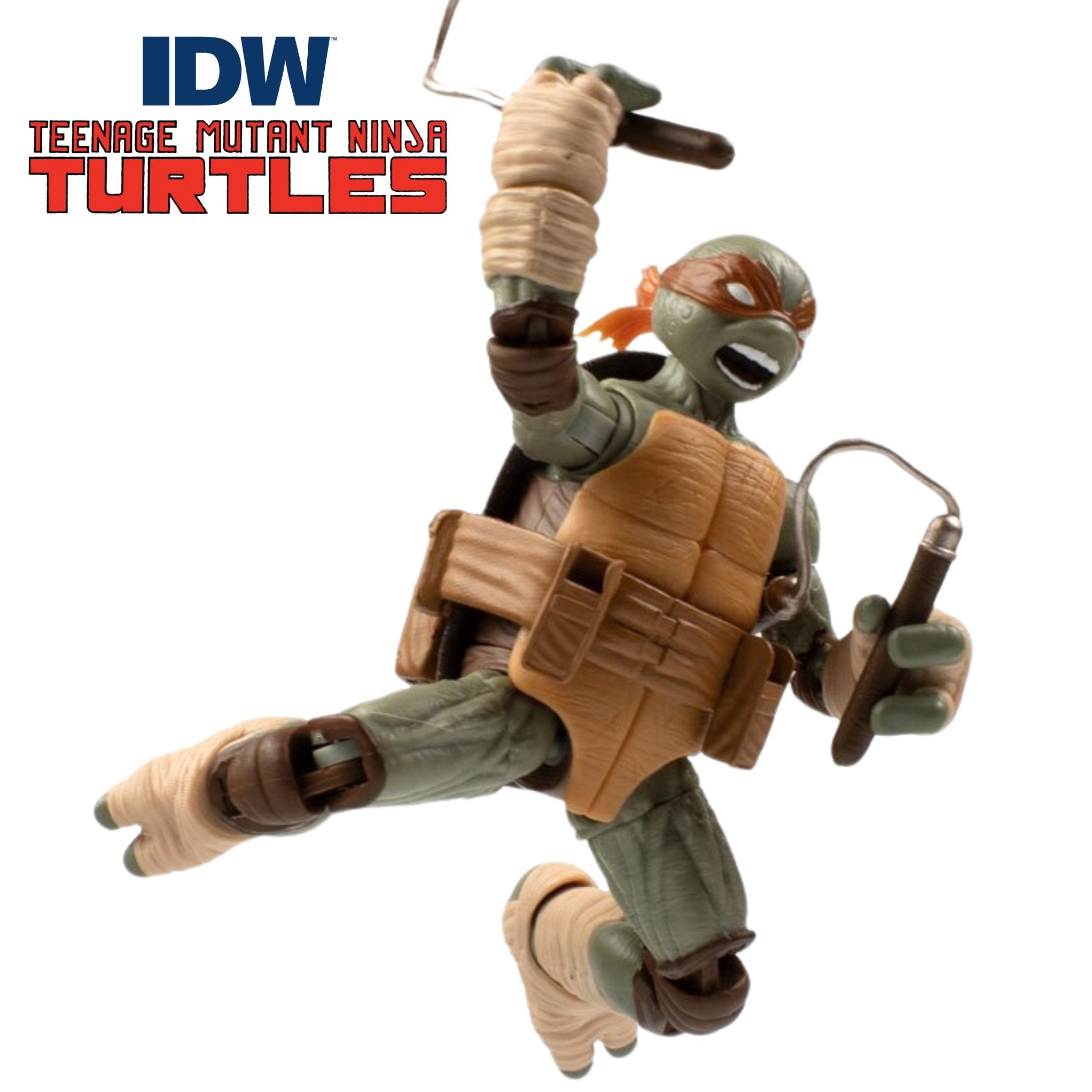 Teenage Mutant Ninja Turtles BST AXN IDW Michelangelo (Figure and Comic Set)、mySite、hgirdovlk