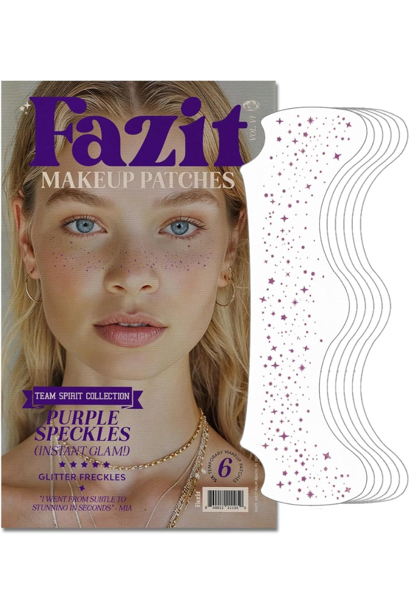 Fazit Glitter Freckles Makeup Patches- Purple Spirit Speckles、mySite、hinf8tx79
