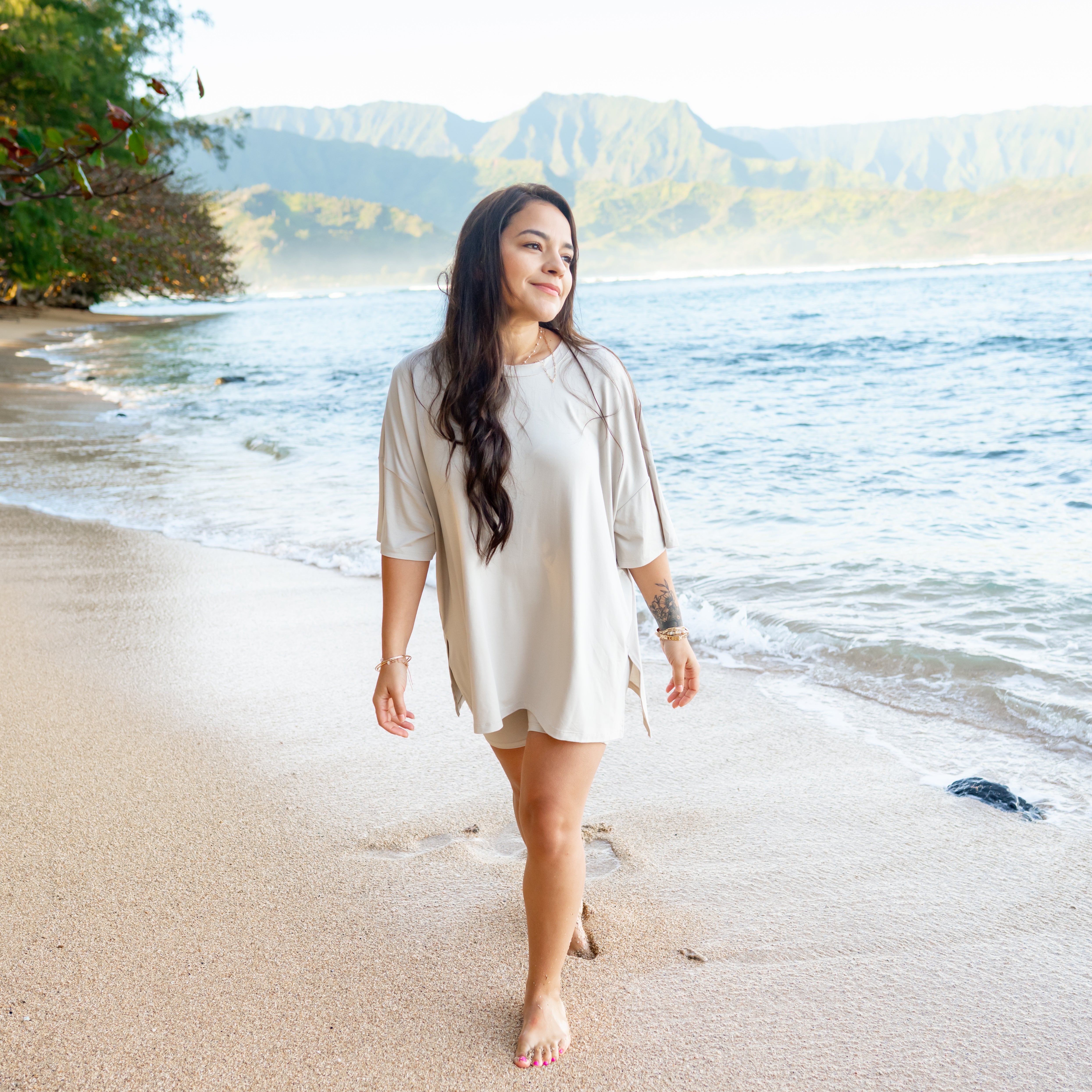  Women’s Biker Short Set in Oat、mySite、layawaytickets