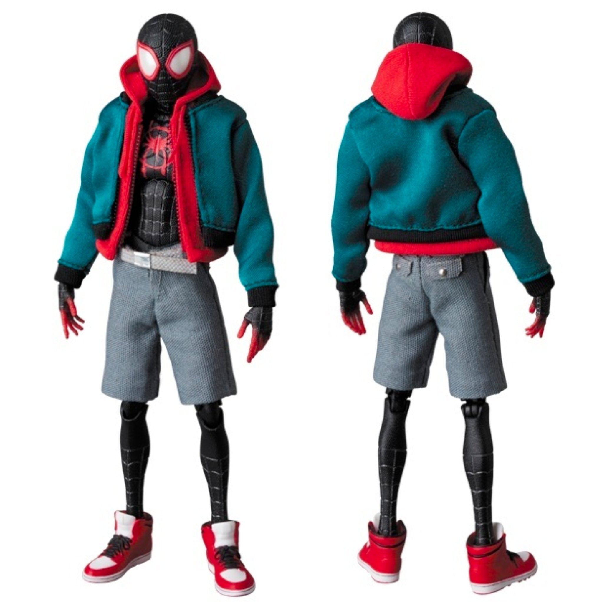 Marvel MAFEX Into the Spider-Verse Miles Morales Spider-Man #107 (Reissue)、mySite、hgirdovlk